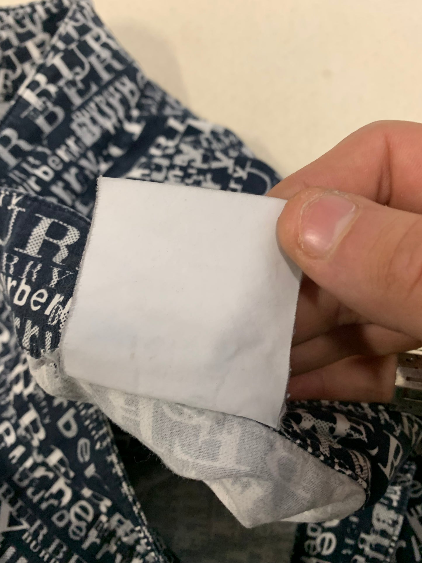 Pantalones Vintage Burberry All Over Print 90’s - M