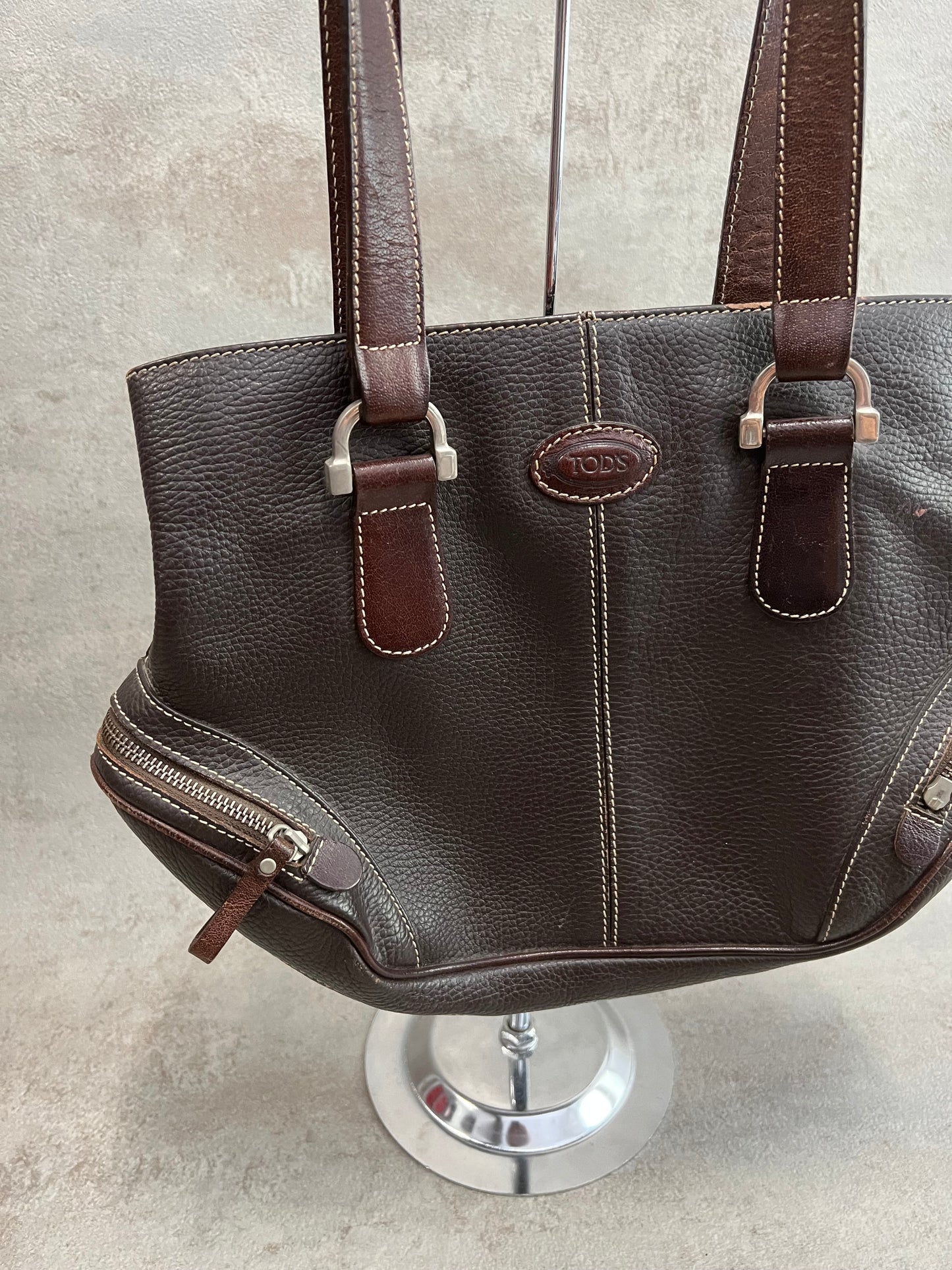 Bolso Cuero Vintage Tod’s 00’s
