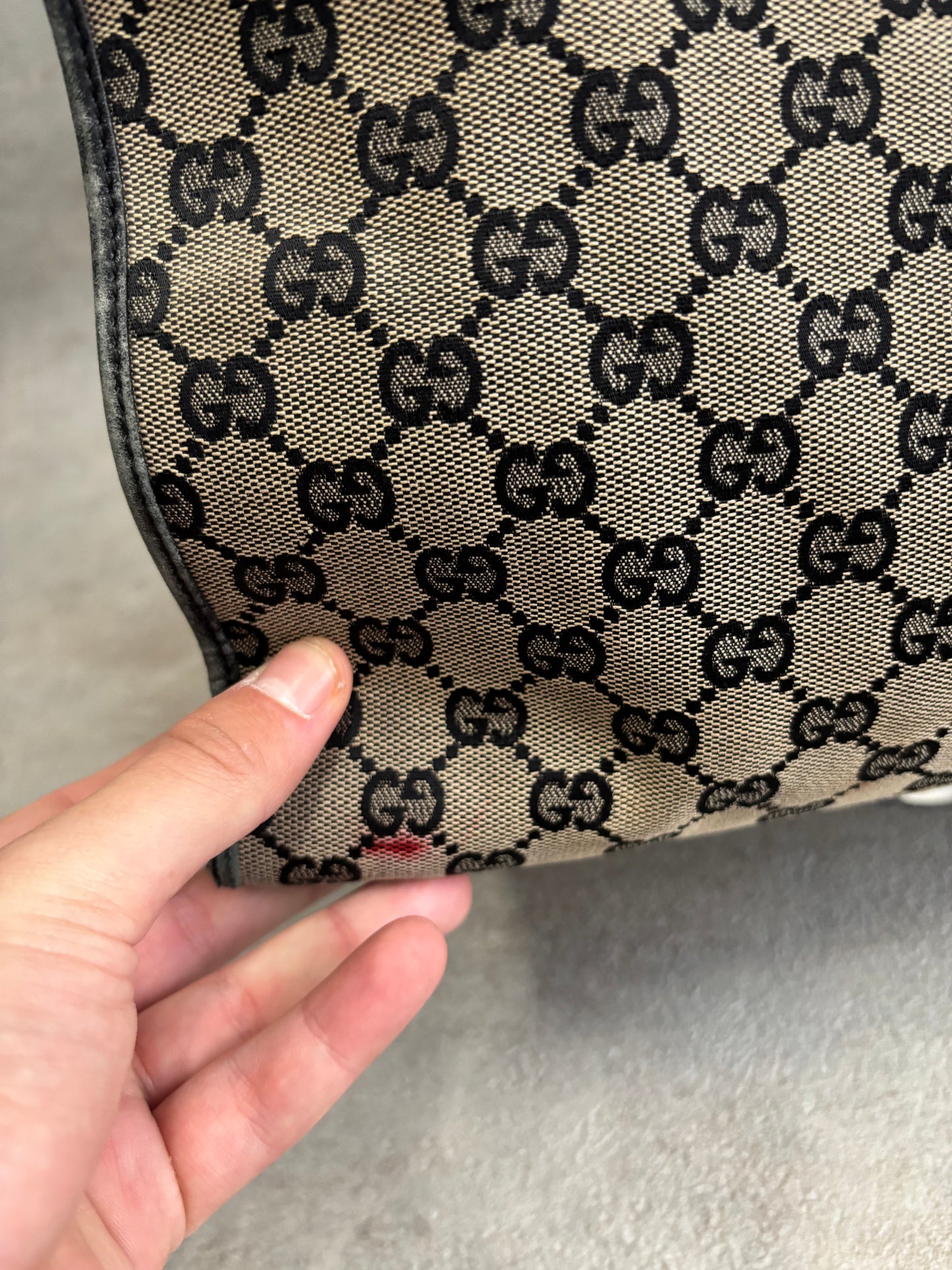 Bolso Totebag de Hombro Jackie Gucci + Guardapolvos Original 00s Vintage