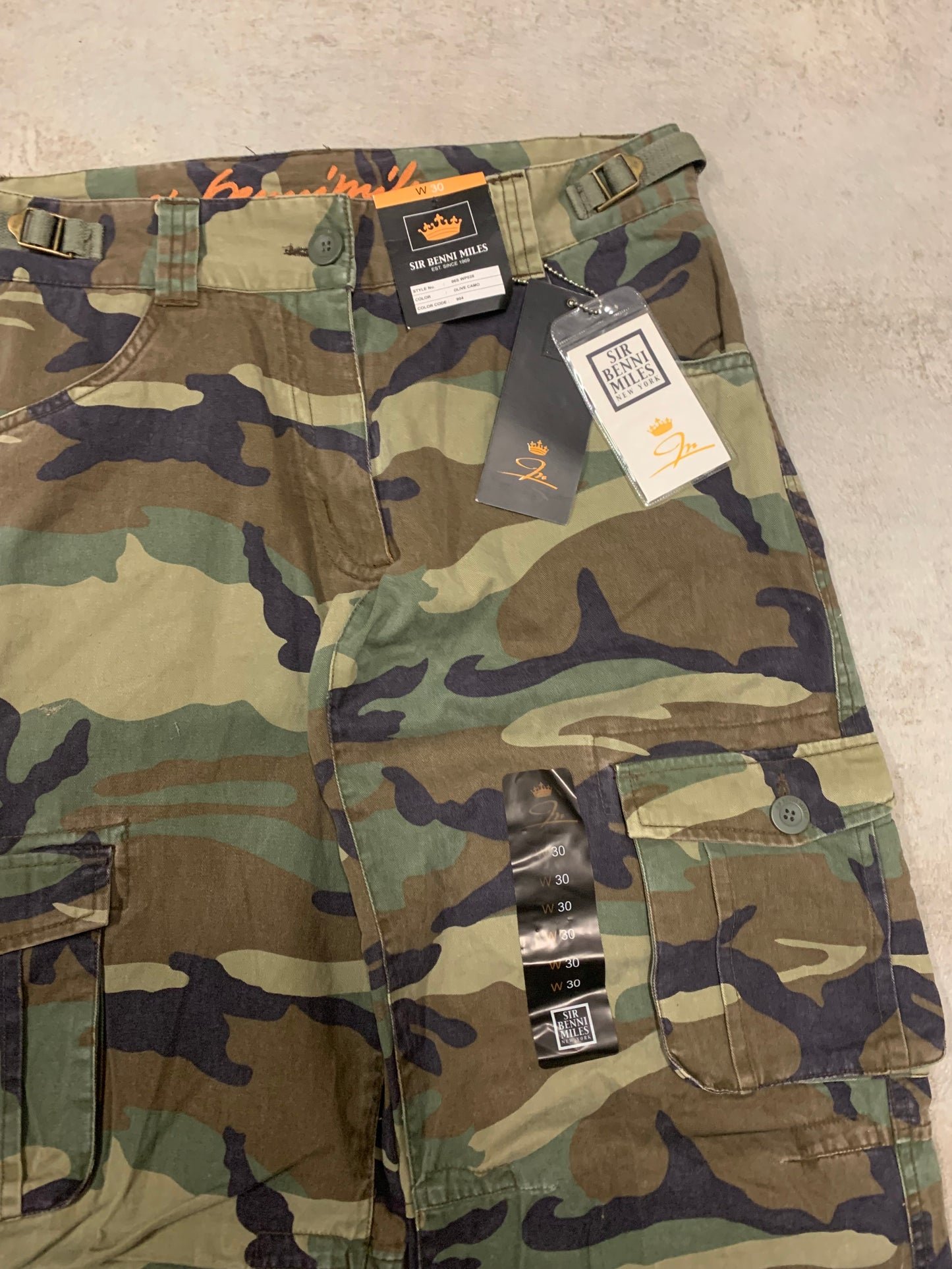 Pantalones Baggy Militares Vintage Sir Benni Miles 00’s Dead Stock