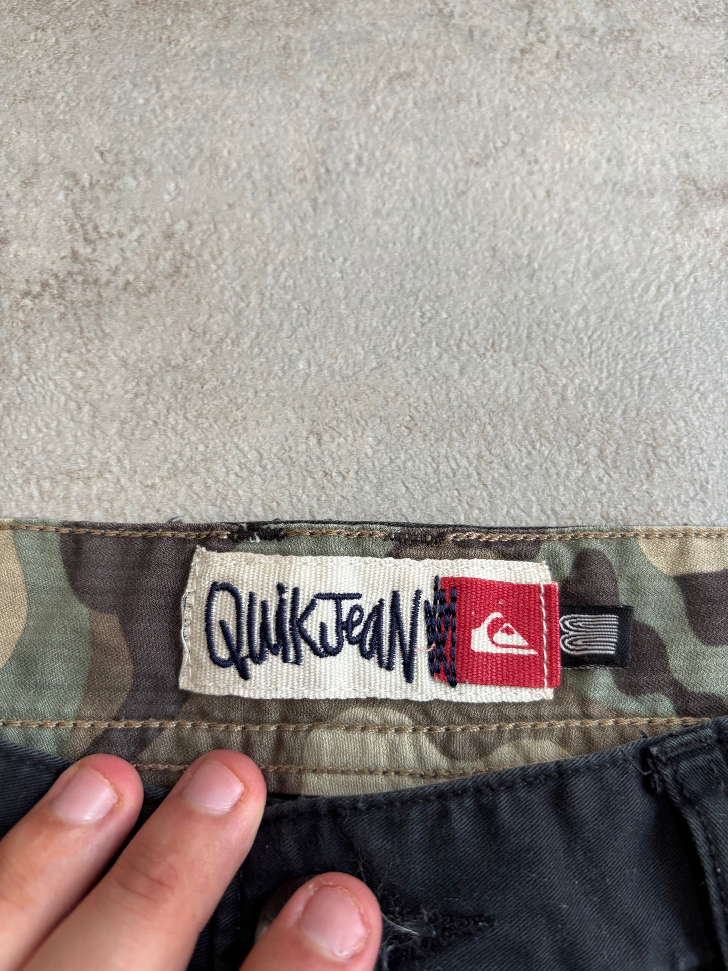 Shorts Baggy Quiksilver 00s Vintage - M