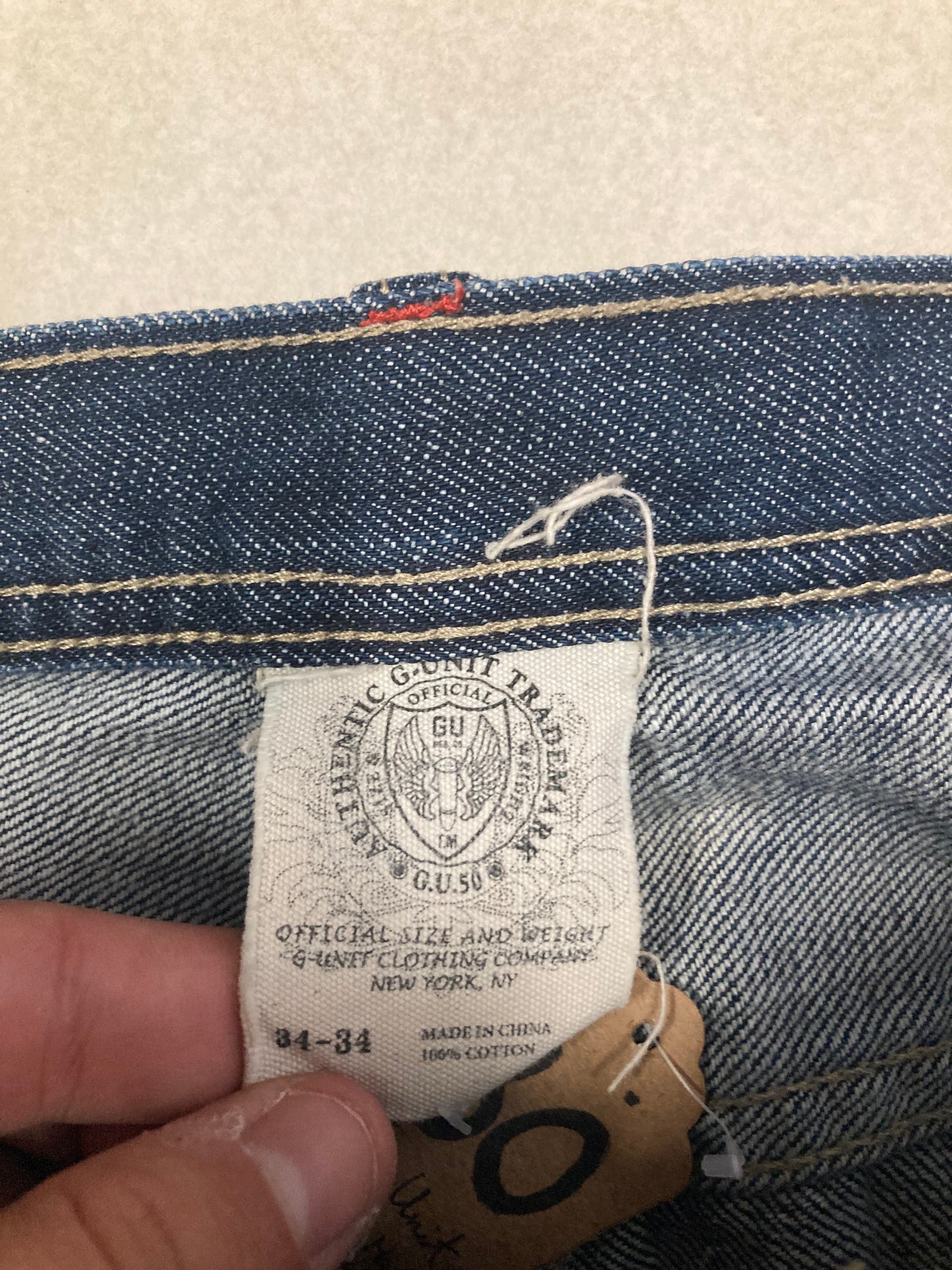 Pantalones G-Unit Fifty Cent 90s Vintage - L