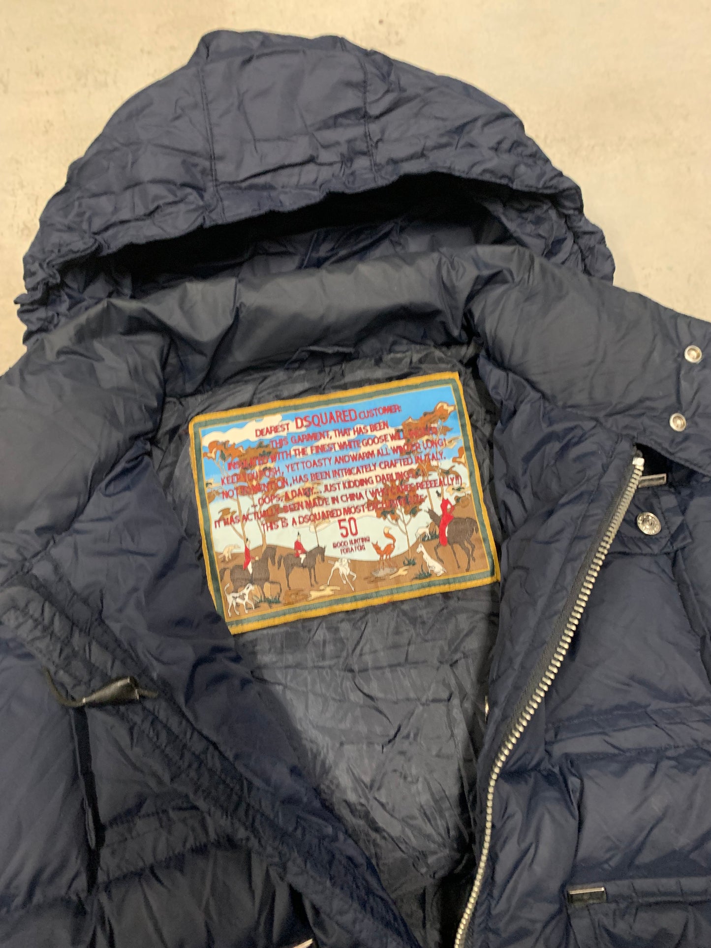 Chaqueta Puffer Vintage Dsquared2 FW 2007 - M