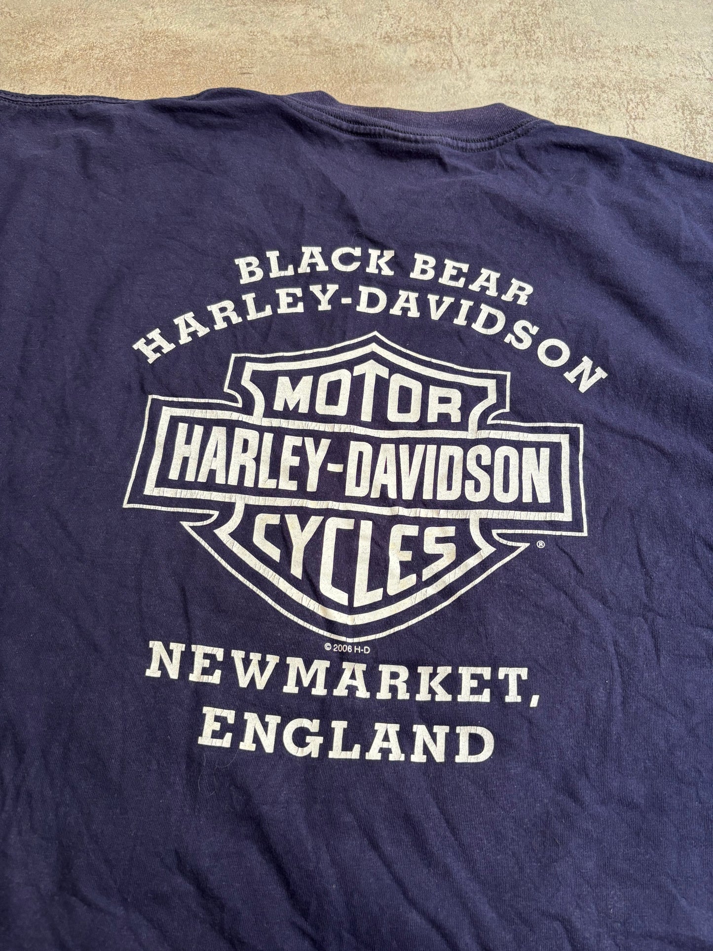 Camiseta England Harley Davidson 2005 Vintage - XXL