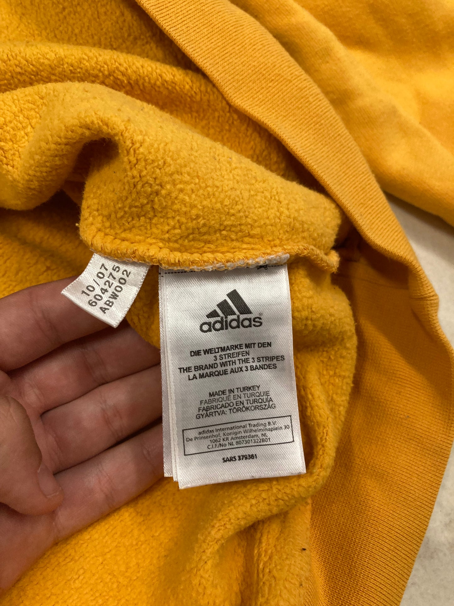 Sudadera Adidas ‘All Embroidered’ 00s Vintage - S