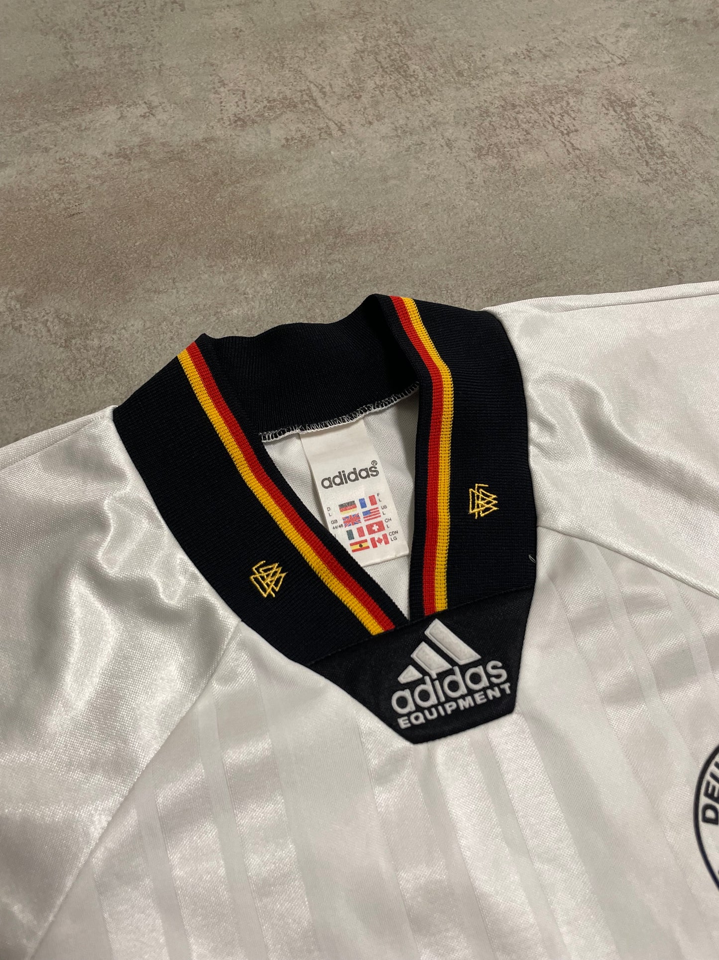 Camiseta Adidas Equipment Selección Alemania 1992 Vintage - L