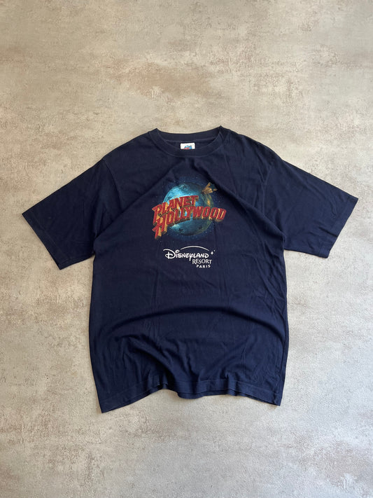 Camiseta Vintage Planet Hollywood Disney 90’s -L