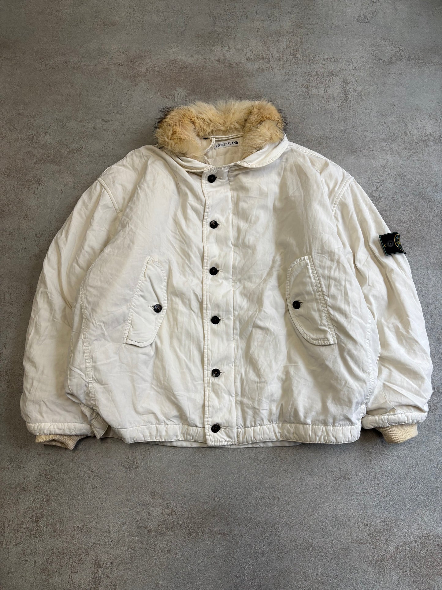 Chaqueta 2/1 Stone Island AW 1985/86 Jock Country Fur Vintage - M