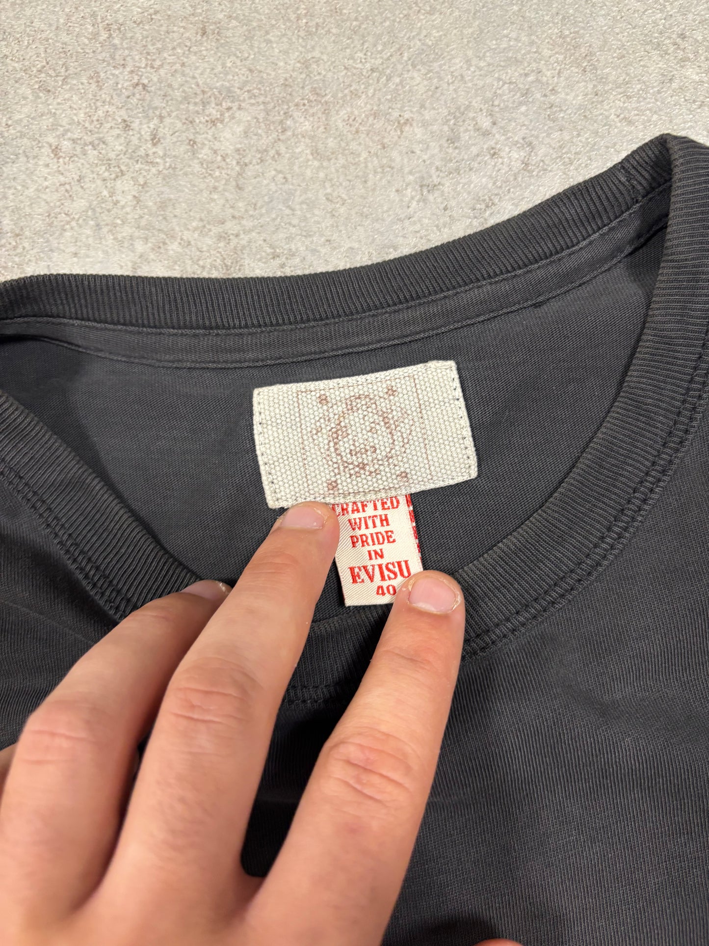 Camiseta Gráfica Evisu 00s Vintage - M