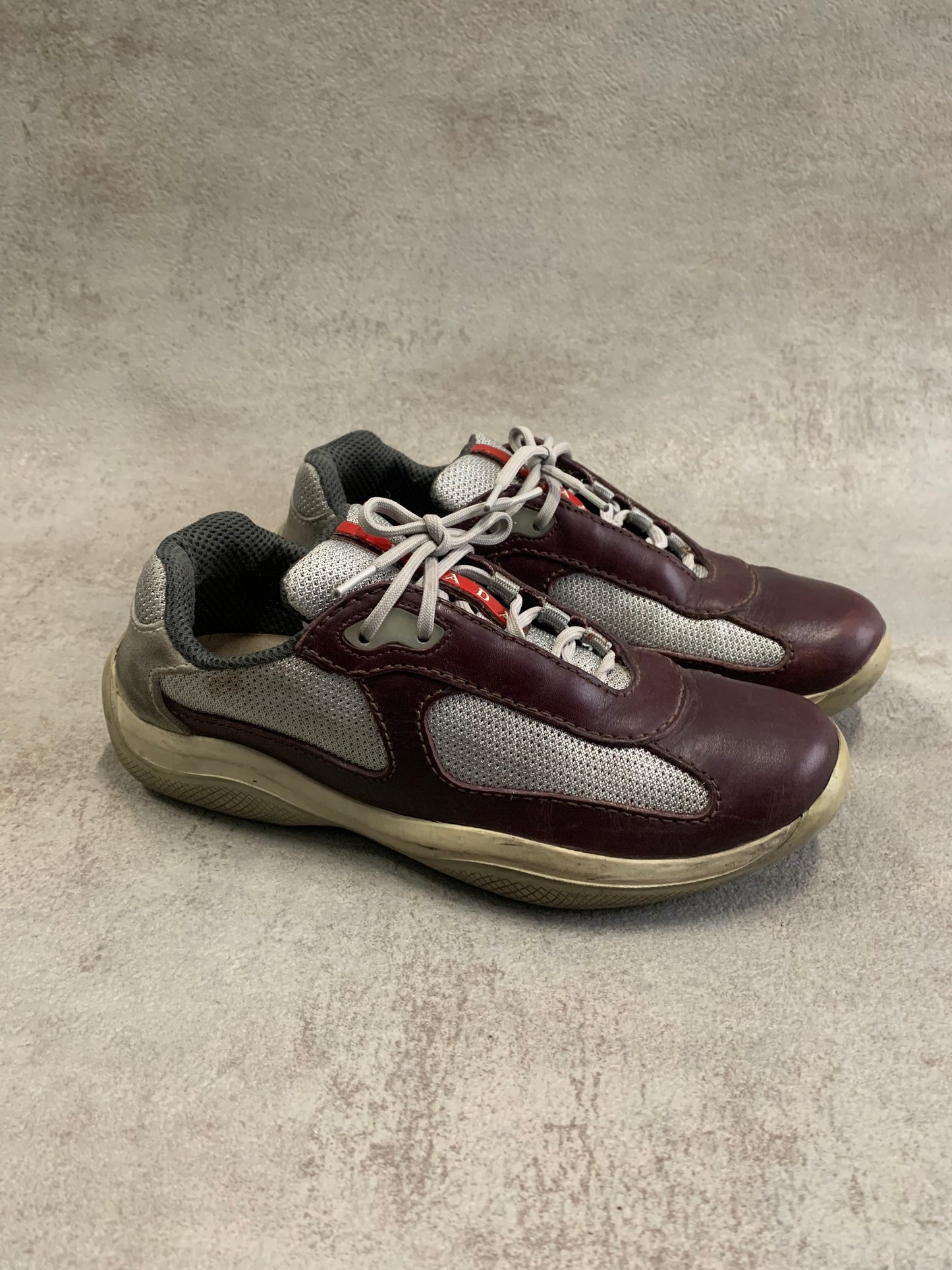 Zapatillas Vintage Prada America’s Cup ‘Burdeos’ - 38