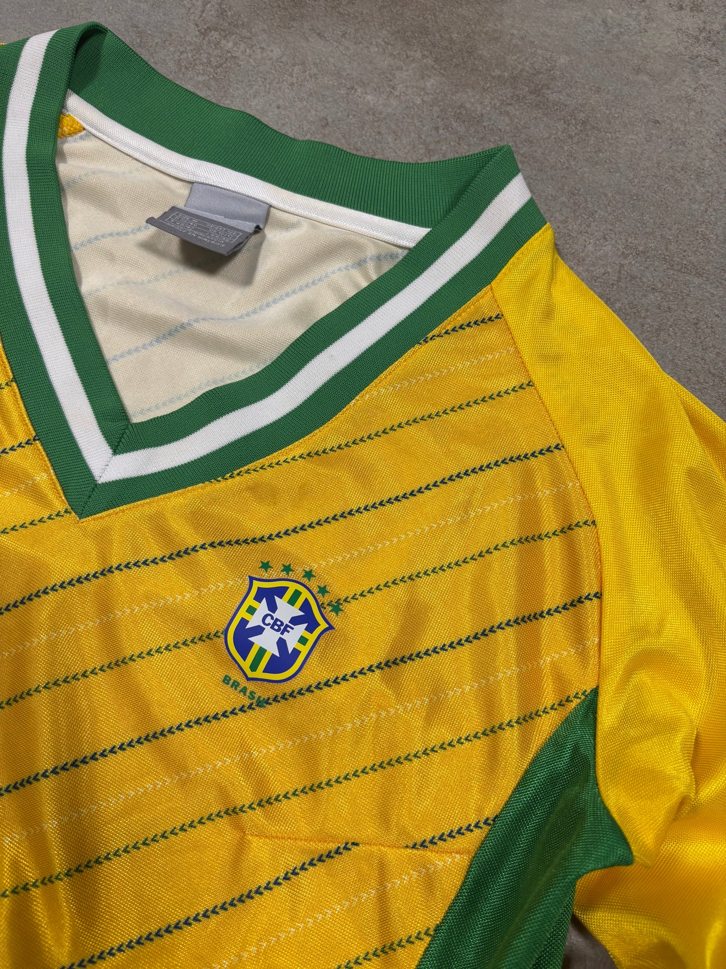 Top Manga 3/4 Nike Brasil 2005 Vintage - M Woman