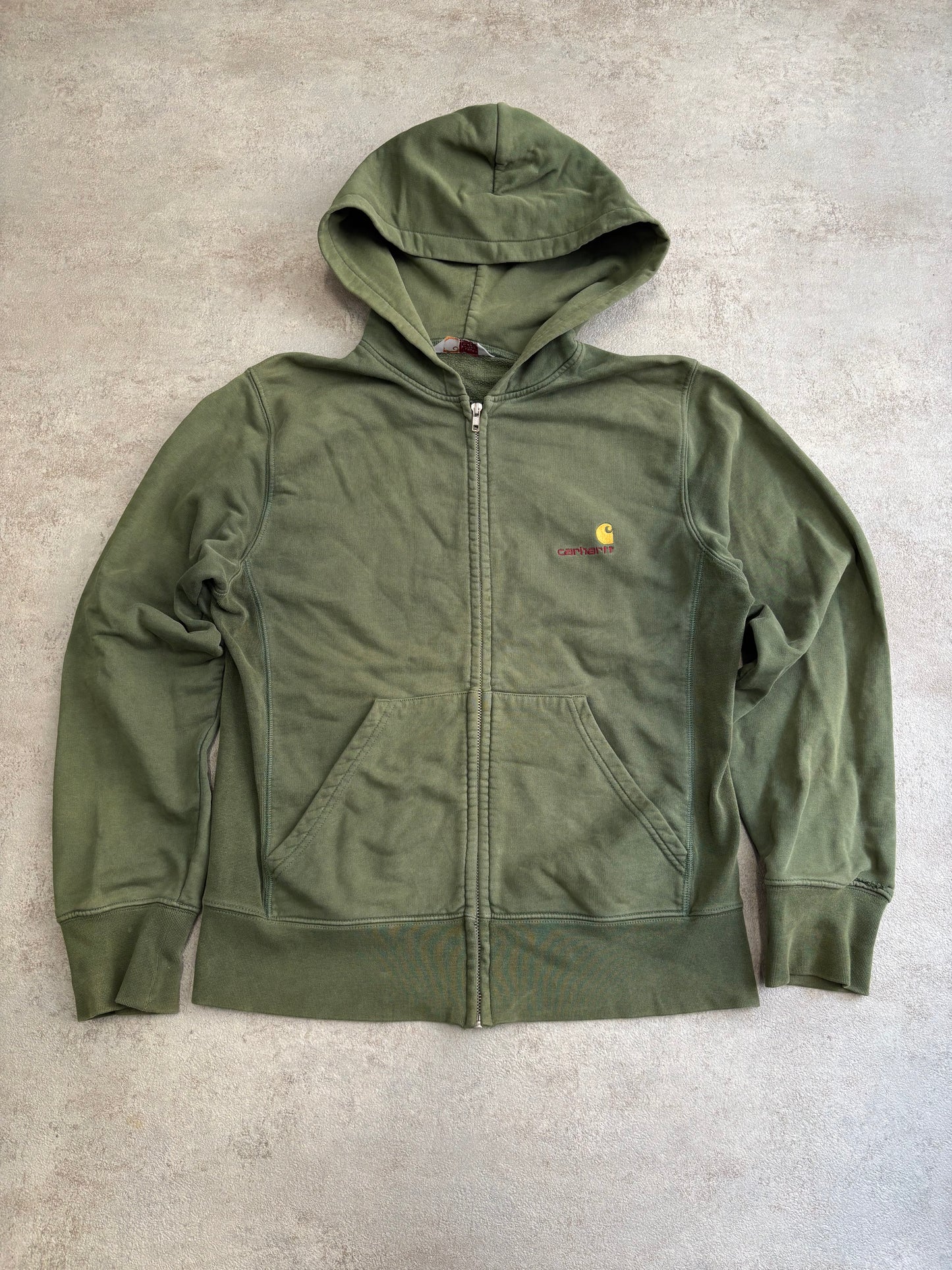 Chaqueta Zip Carhartt ‘Sun Faded’ 90s Vintage - M