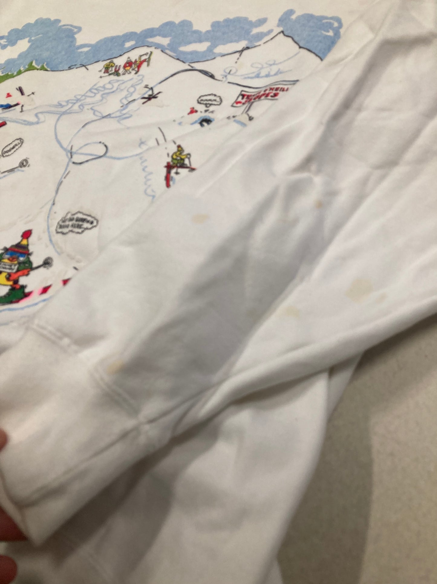 Sudadera O’Neill ‘Snow Graphic Very Rare’ 90s Vintage - L
