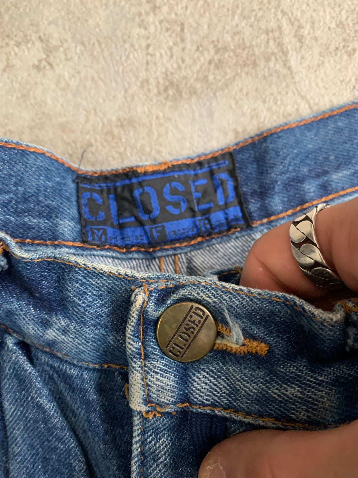 Pantalones Vaqueros Vintage Closed Marithe Francois Girbaud ‘Cowboy’ 80’s - S