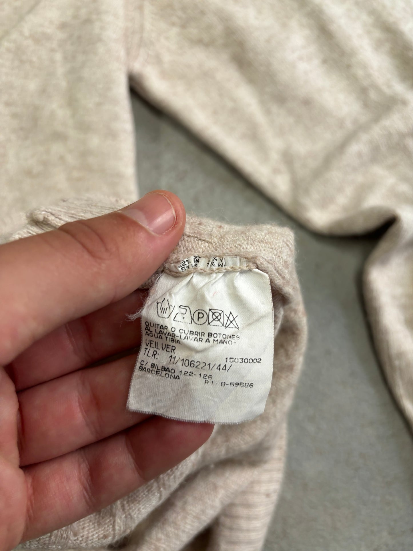 Cárdigan Burberry 90s Vintage - S