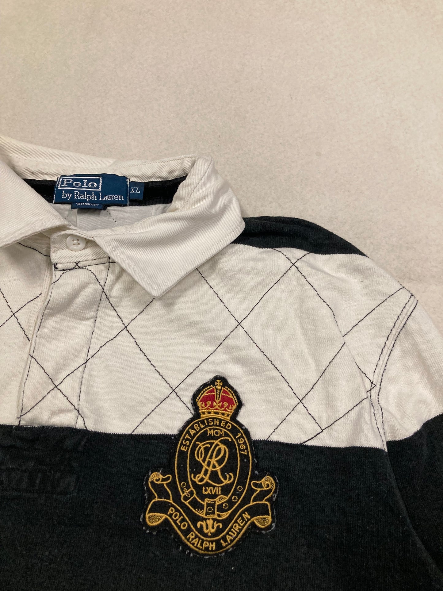 Polo Ralph Lauren ‘All Embroidered’ 90s Vintage - XL