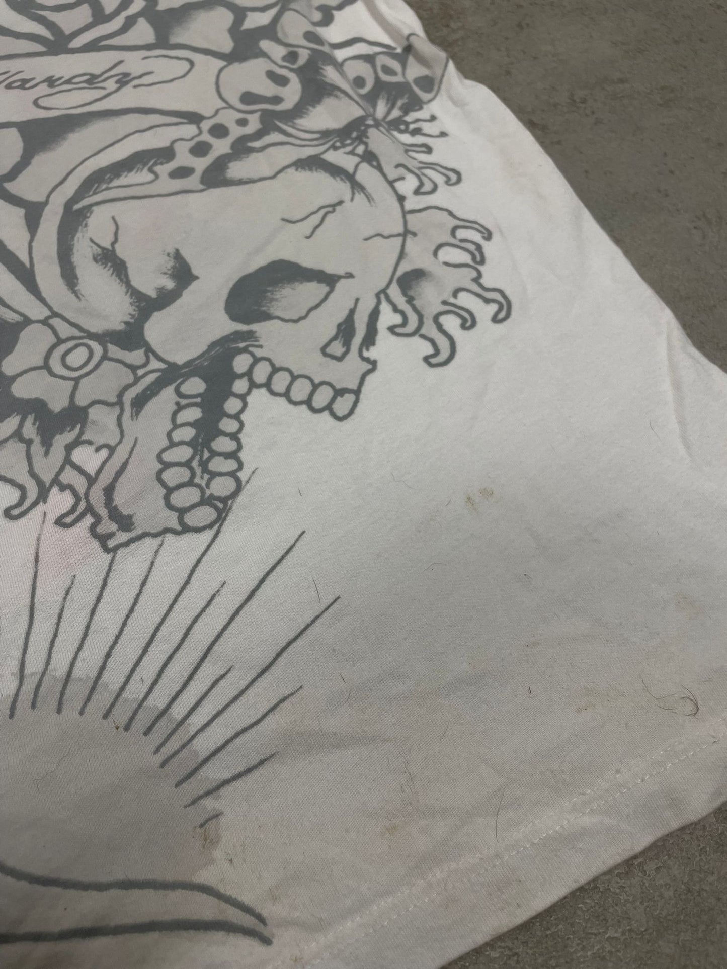 Camiseta Estampada Ed Hardy 00s Vintage - M