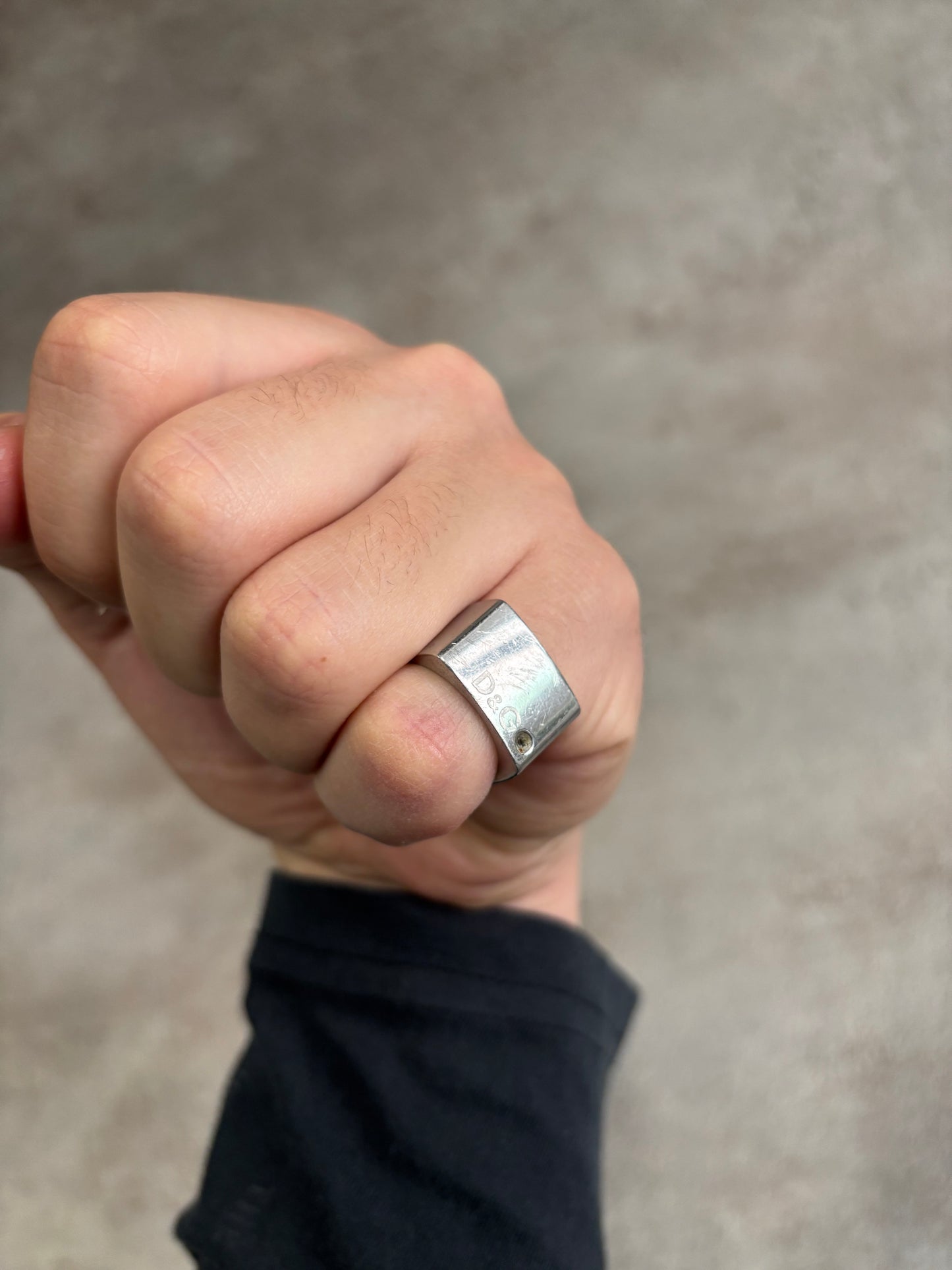 Anillo de Plata D&G 00s Vintage