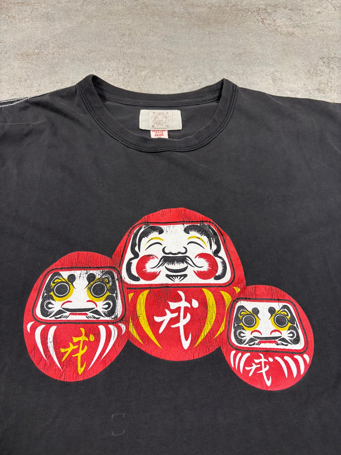 Camiseta Gráfica Evisu 00s Vintage - M