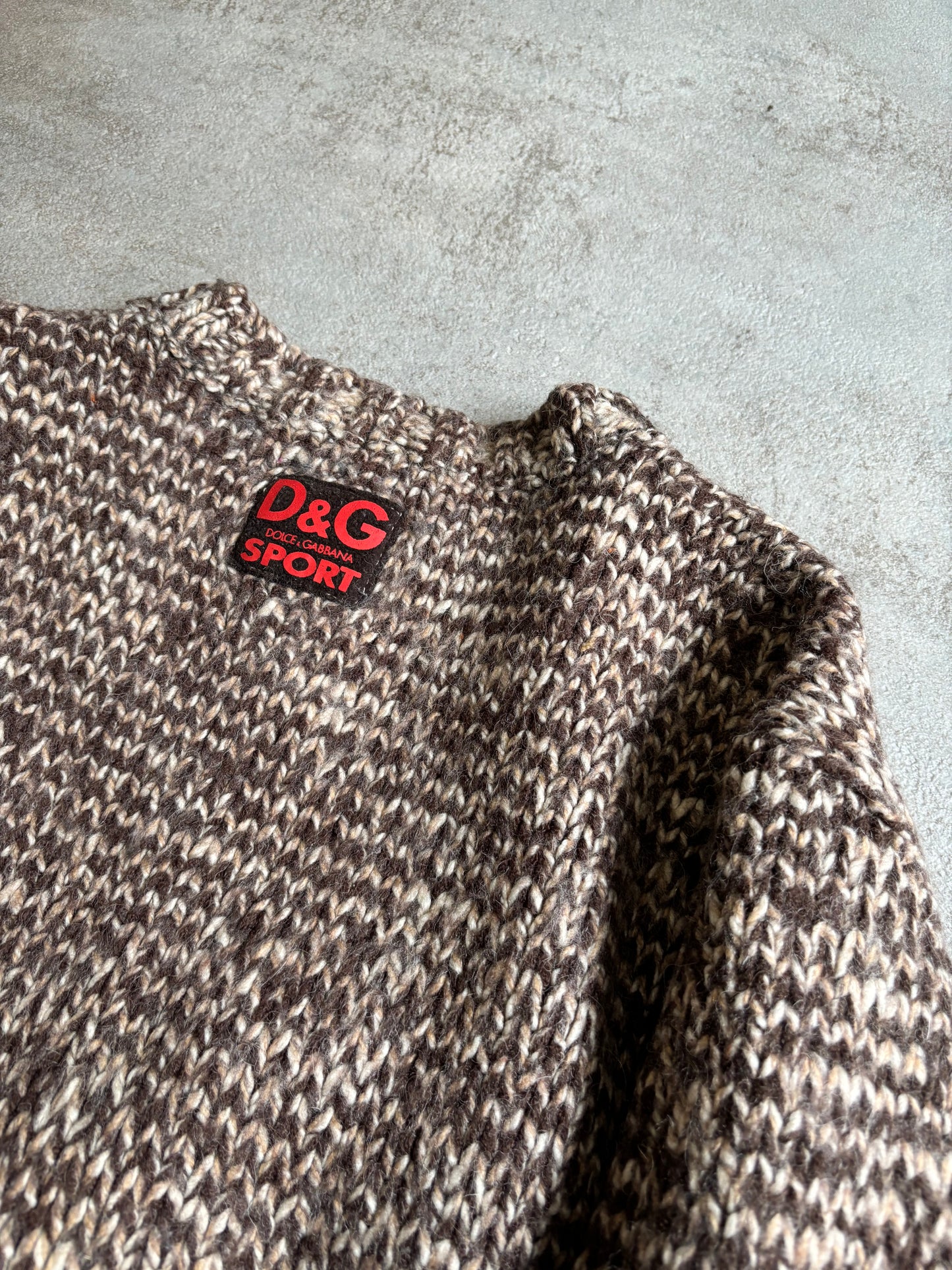 Jersey De Punto Dolce & Gabbana Cropped 90s Vintage - S