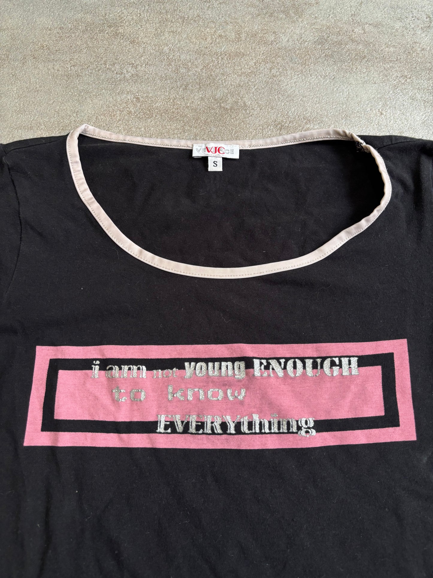 Camiseta Top Versace 00s Vintage - S