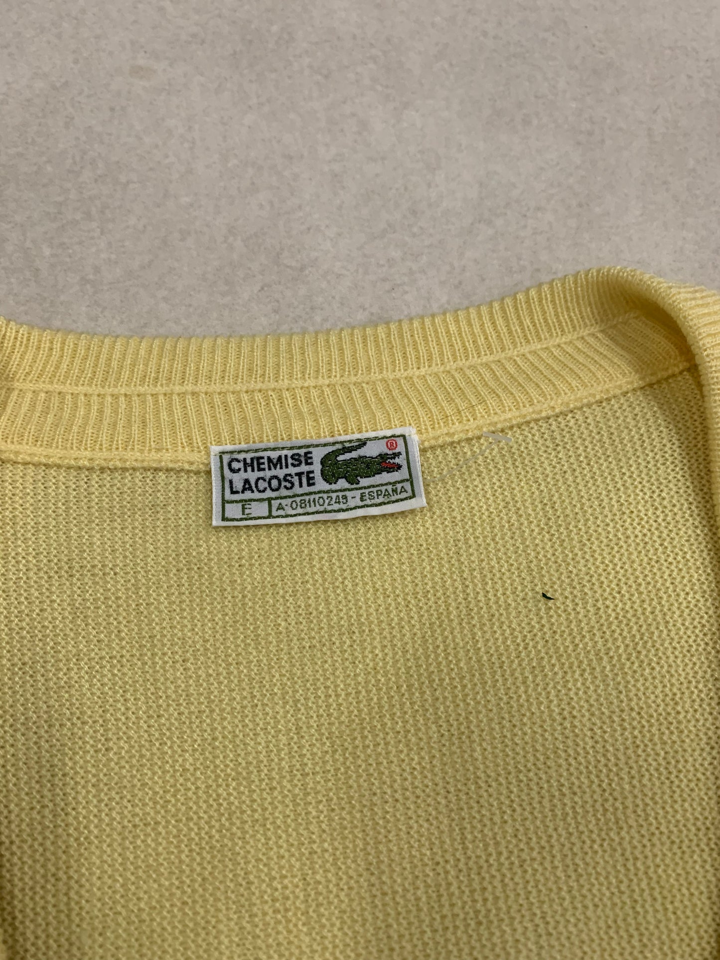 Cárdigan Vintage Lacoste - Xl