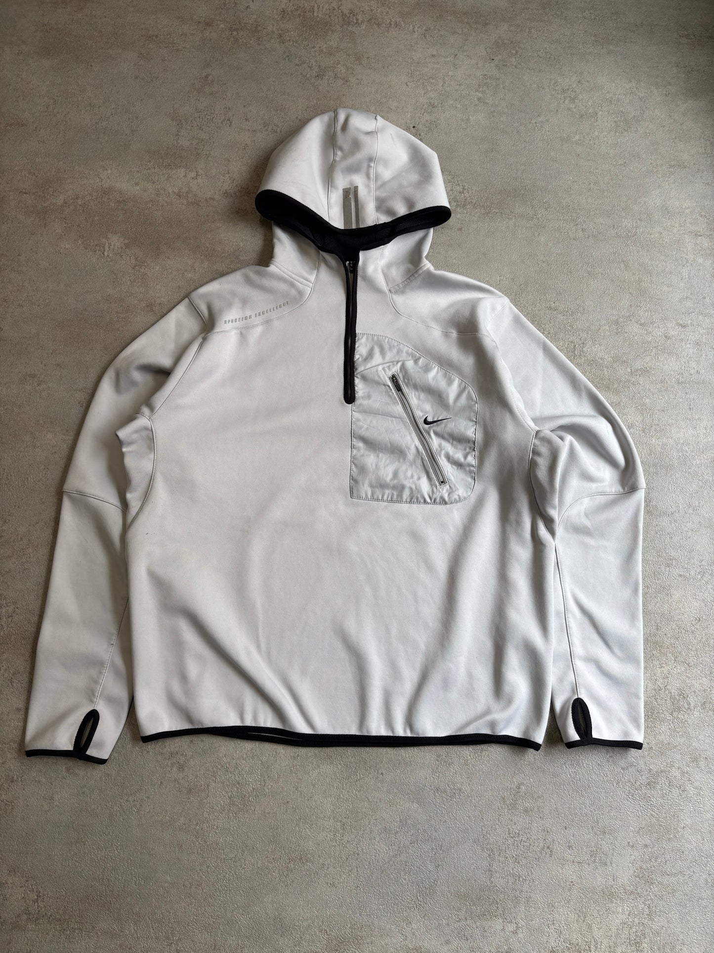 Half Zip Nike Sporting Excellenge Reflective 2004 Vintage - L