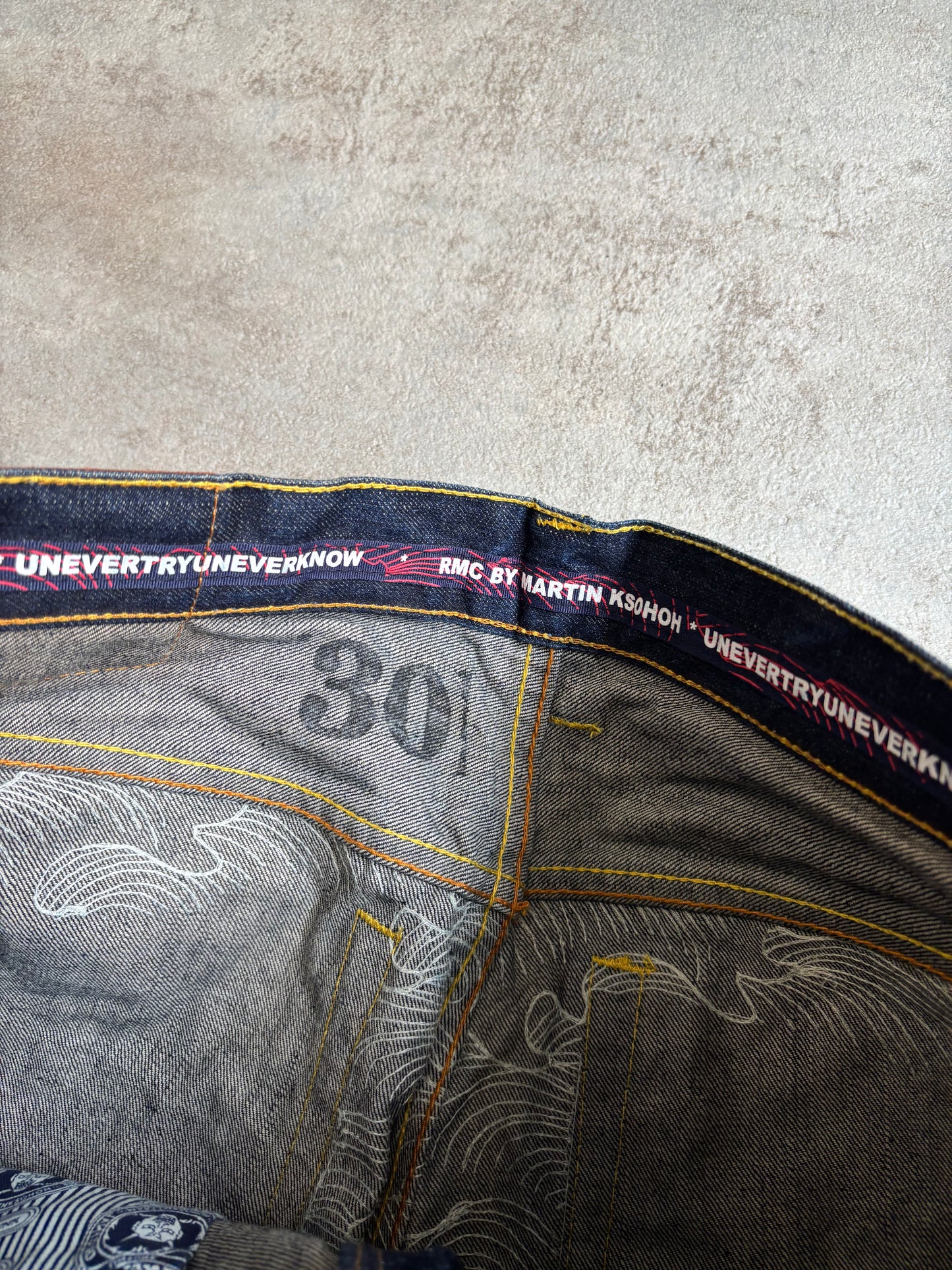 Pantalones Red Monkey Company ‘All Embroidered’ 00s Vintage - M