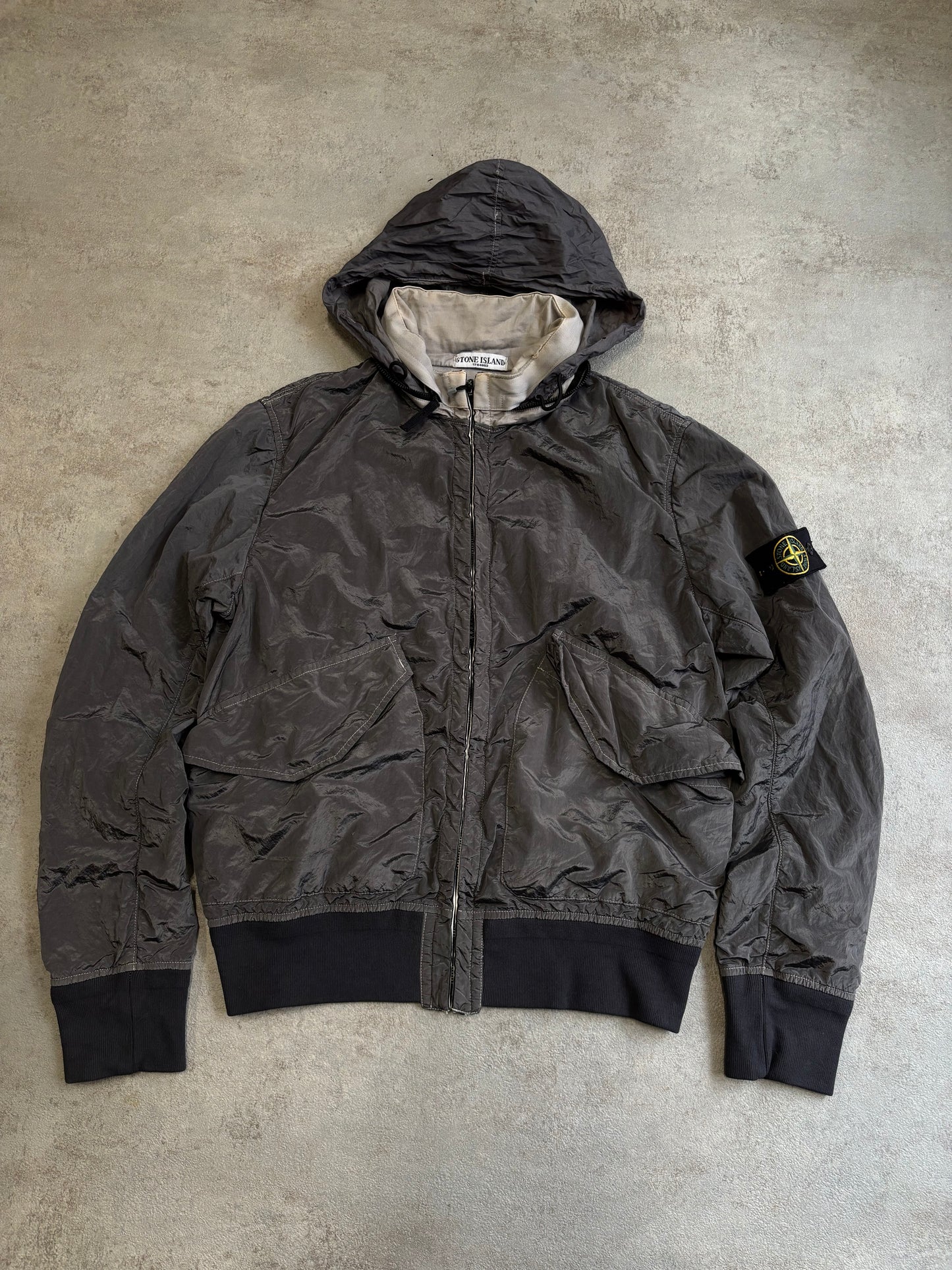 Chaqueta Stone Island Silver Nylon Metal 2010 - M