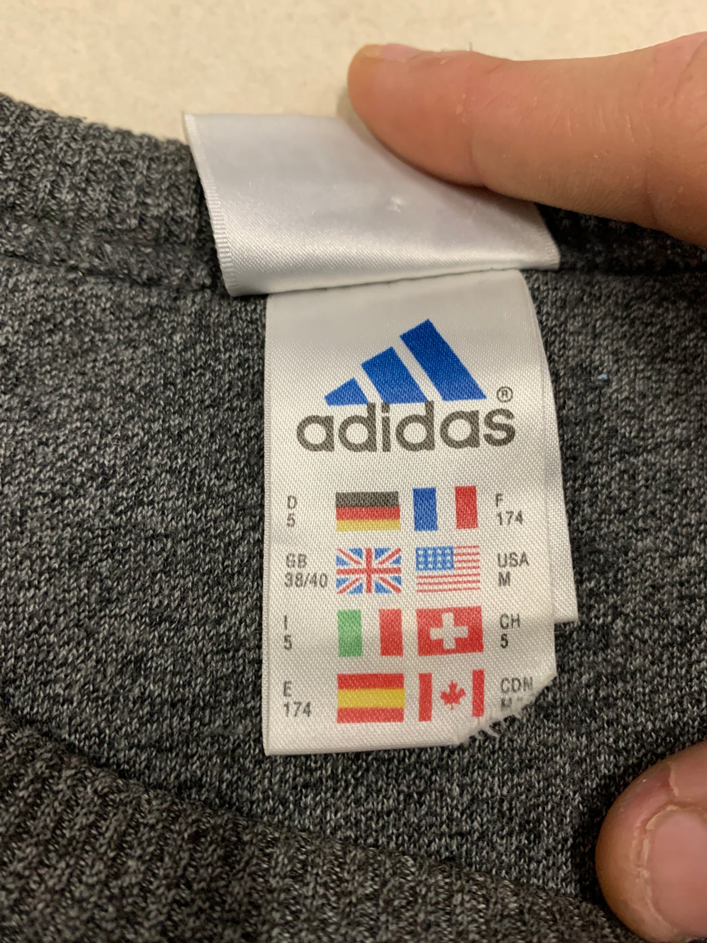 Sudadera Vintage Adidas 90’s - L