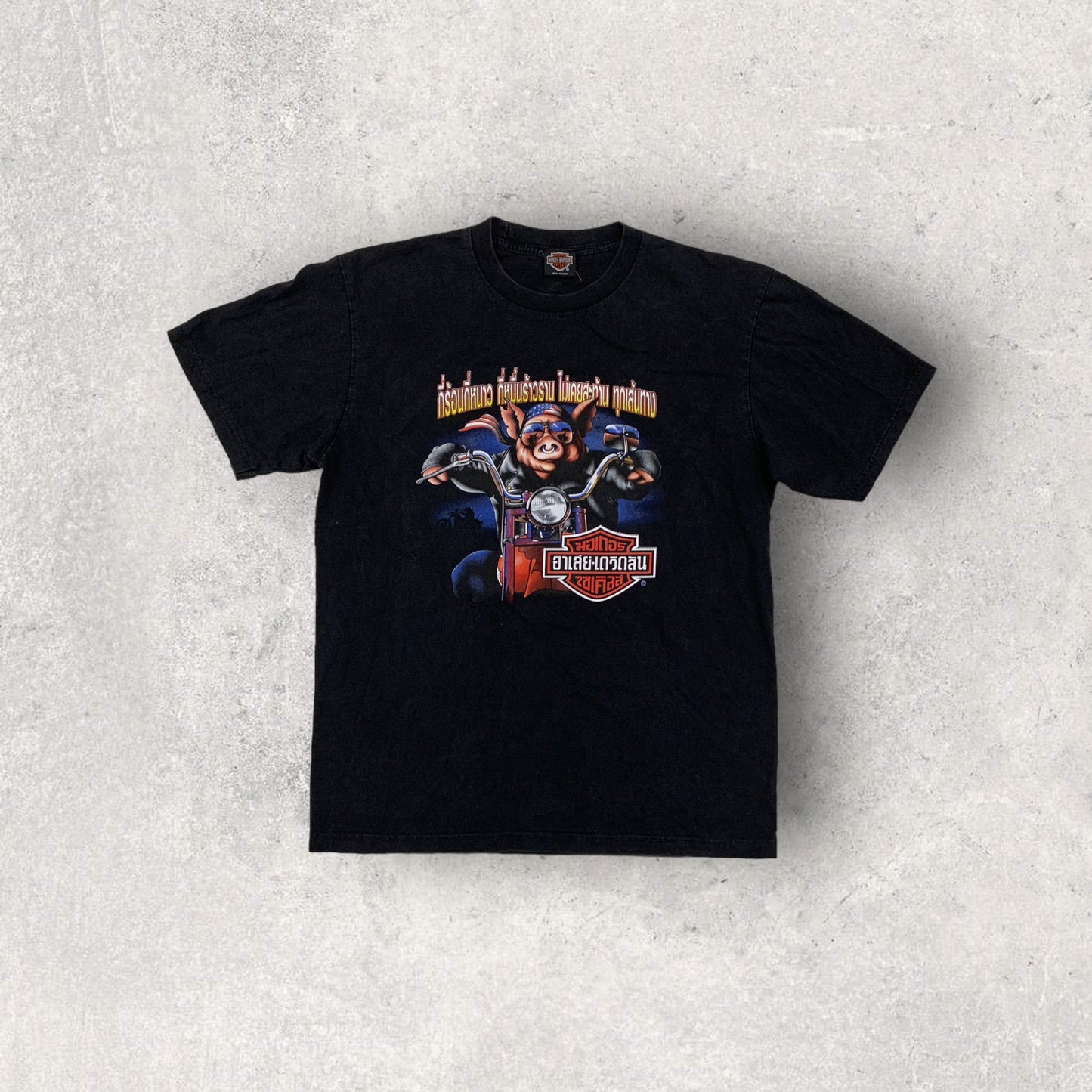 Camiseta Vintage Harley Davidson Thai - M