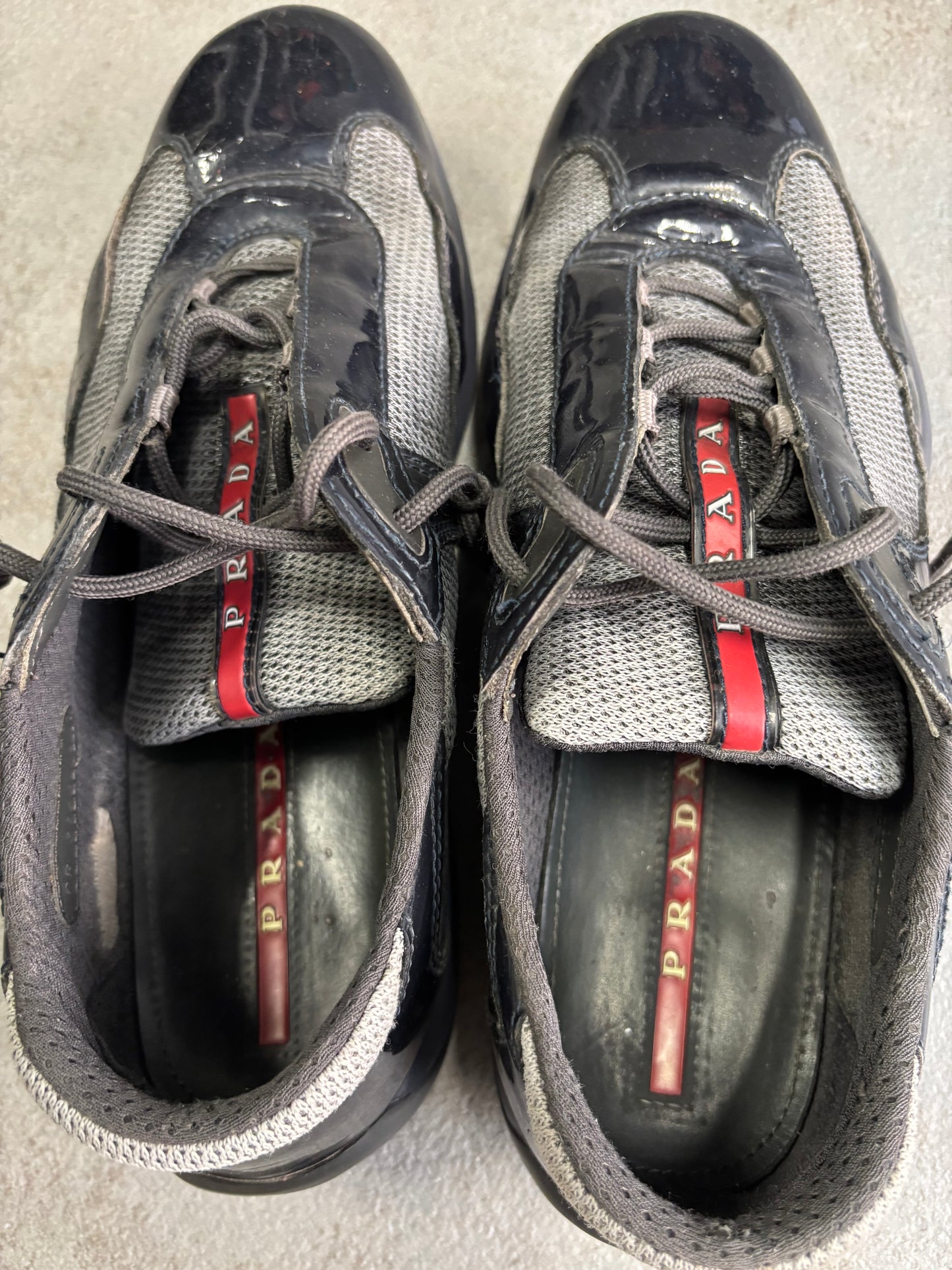 Zapatos Charol Prada America’s Cup 00s Vintage - 42