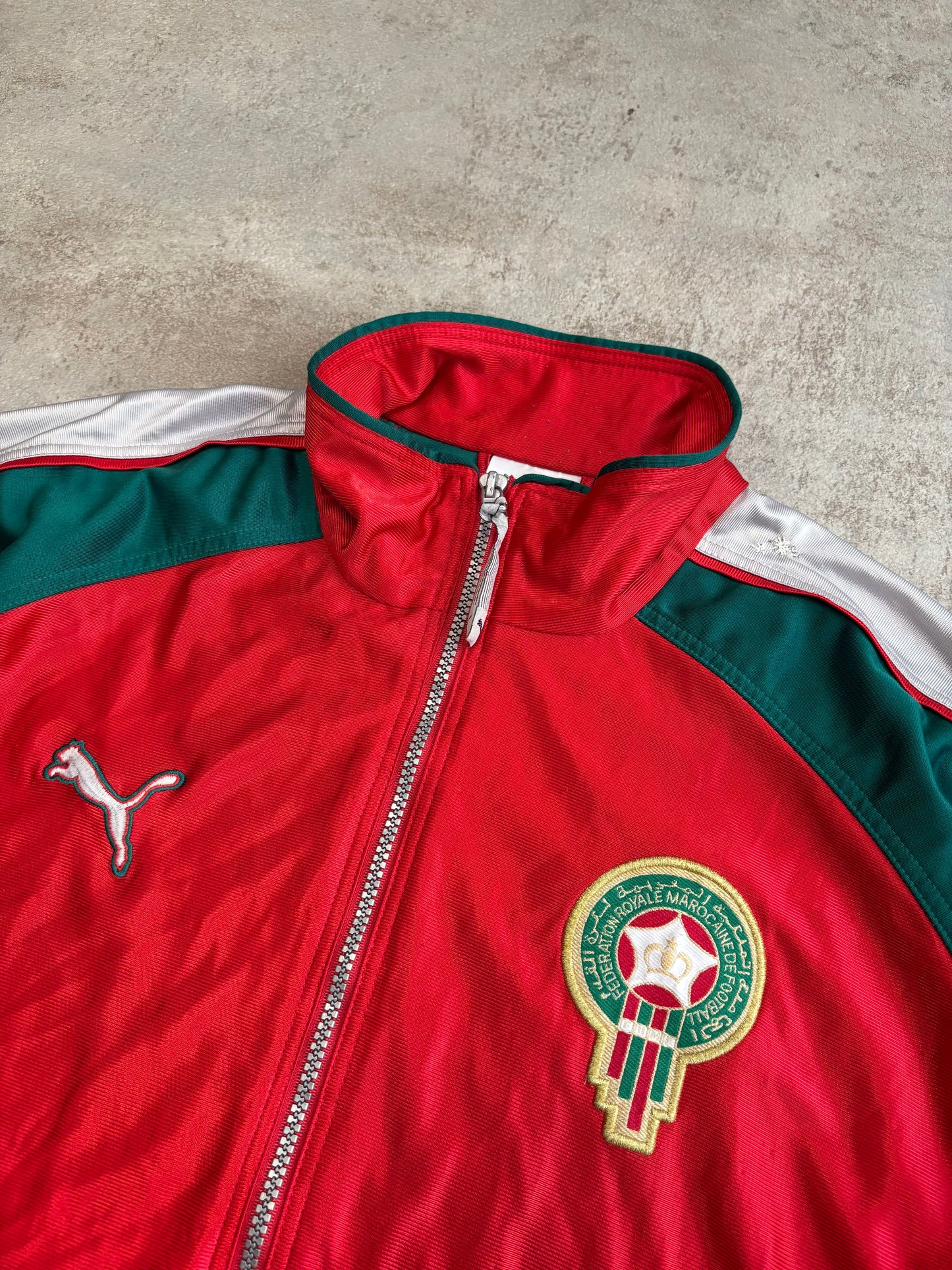 Chaqueta Track Puma Marruecos 1998/99 Vintage - L