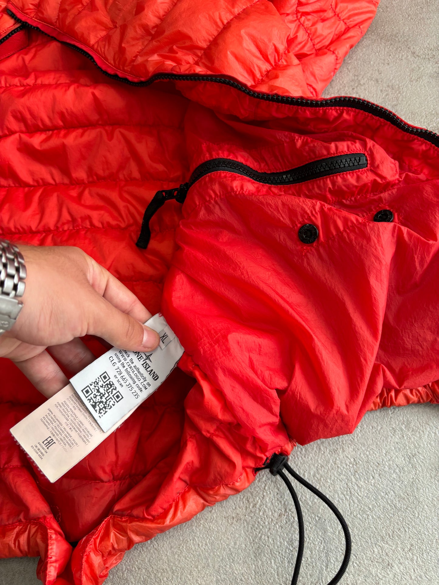Puffer Down Jacket Stone Island AW16 - L