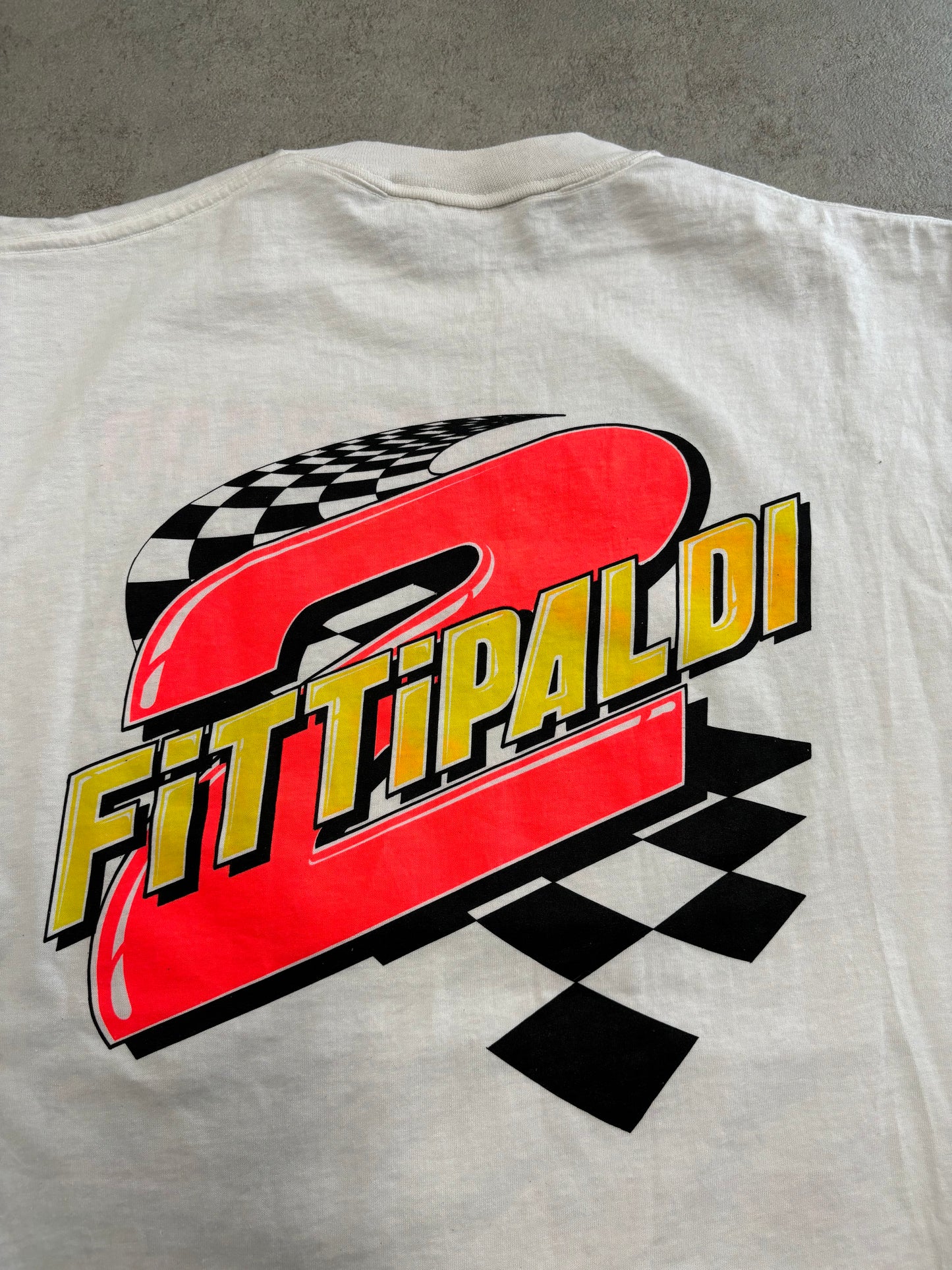 Camiseta Jerzees Racing ‘Emerson Fittipaldi’ 1994 Vintage - XL