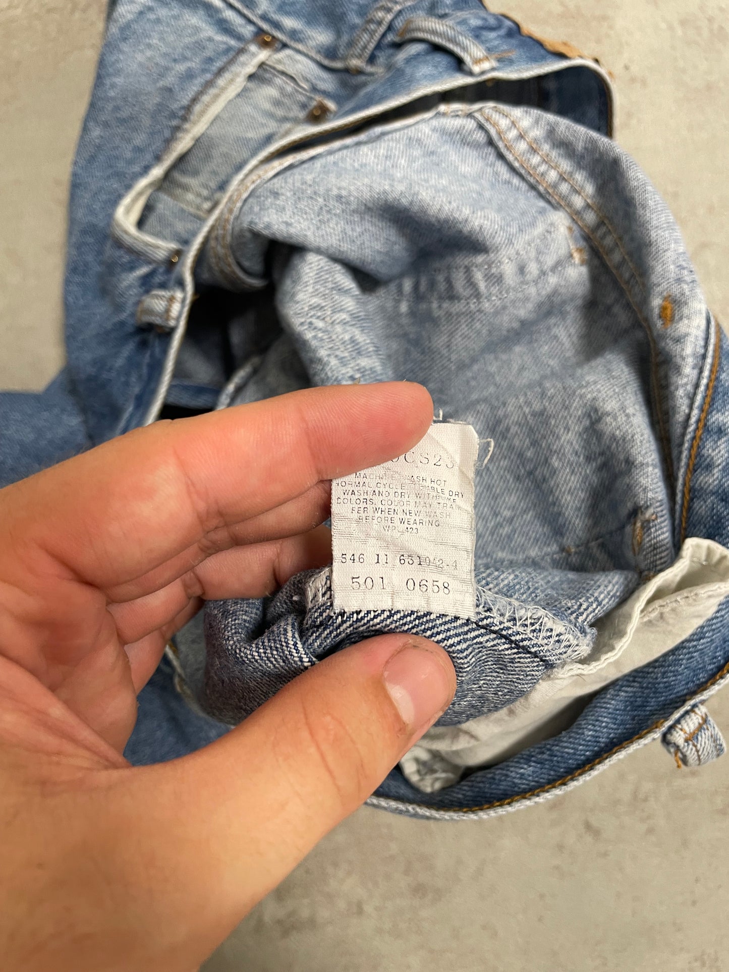 Pantalones Vaqueros Levi’s Made in Usa 90s Vintage - L