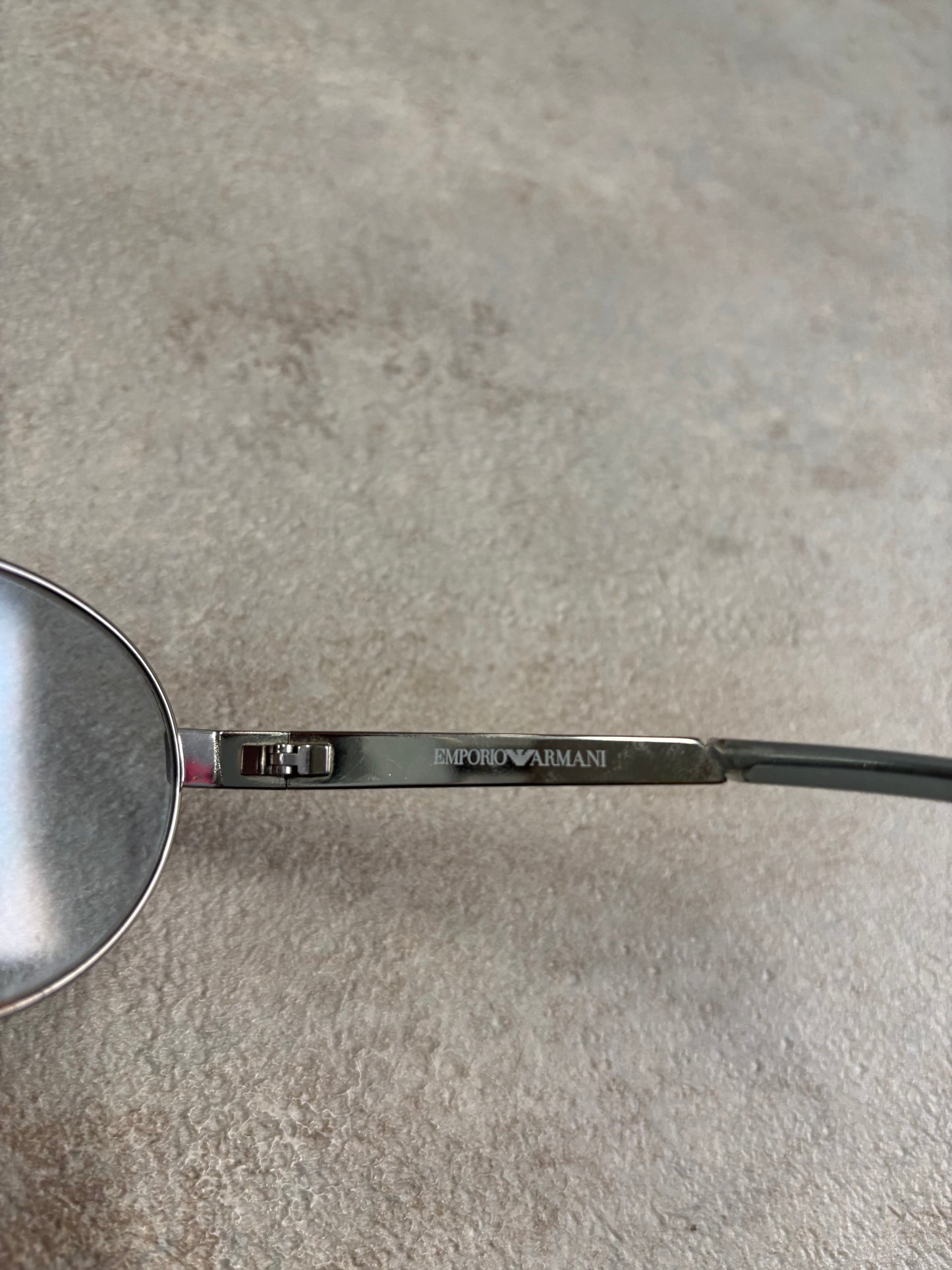 Gafas Cristal Transparente Emporio Armani 00s Vintage