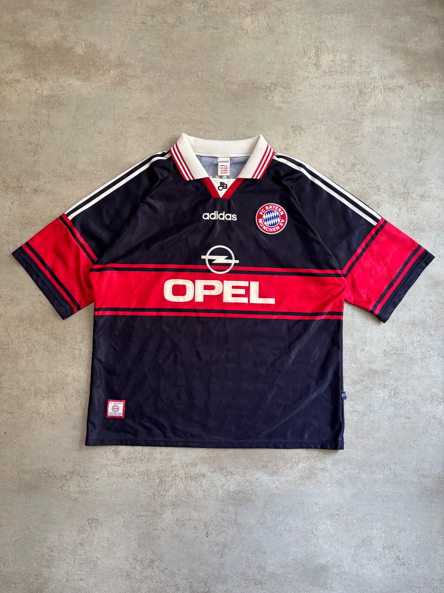 Camiseta Local Adidas Bayern München ‘Elber 9’ 1997/1999 Vintage - XL