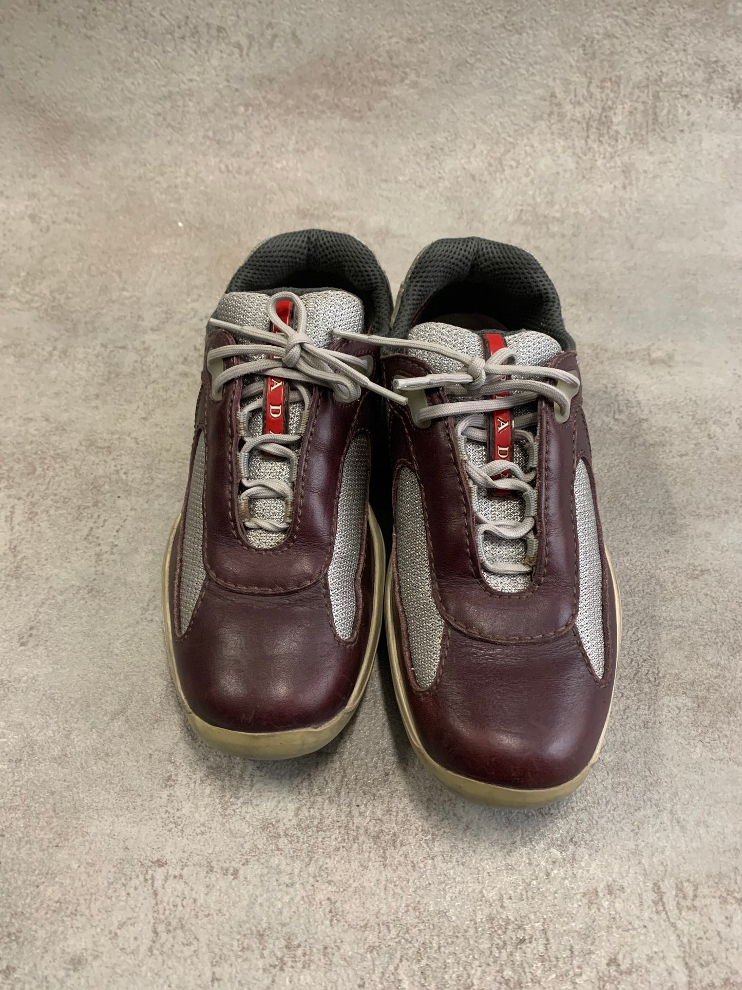 Zapatillas Vintage Prada America’s Cup ‘Burdeos’ - 38