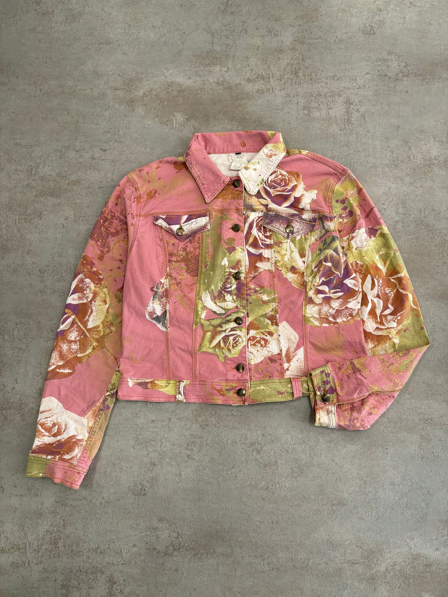 Chaqueta Elástica Full Print Just Cavalli S2004 Vintage - L