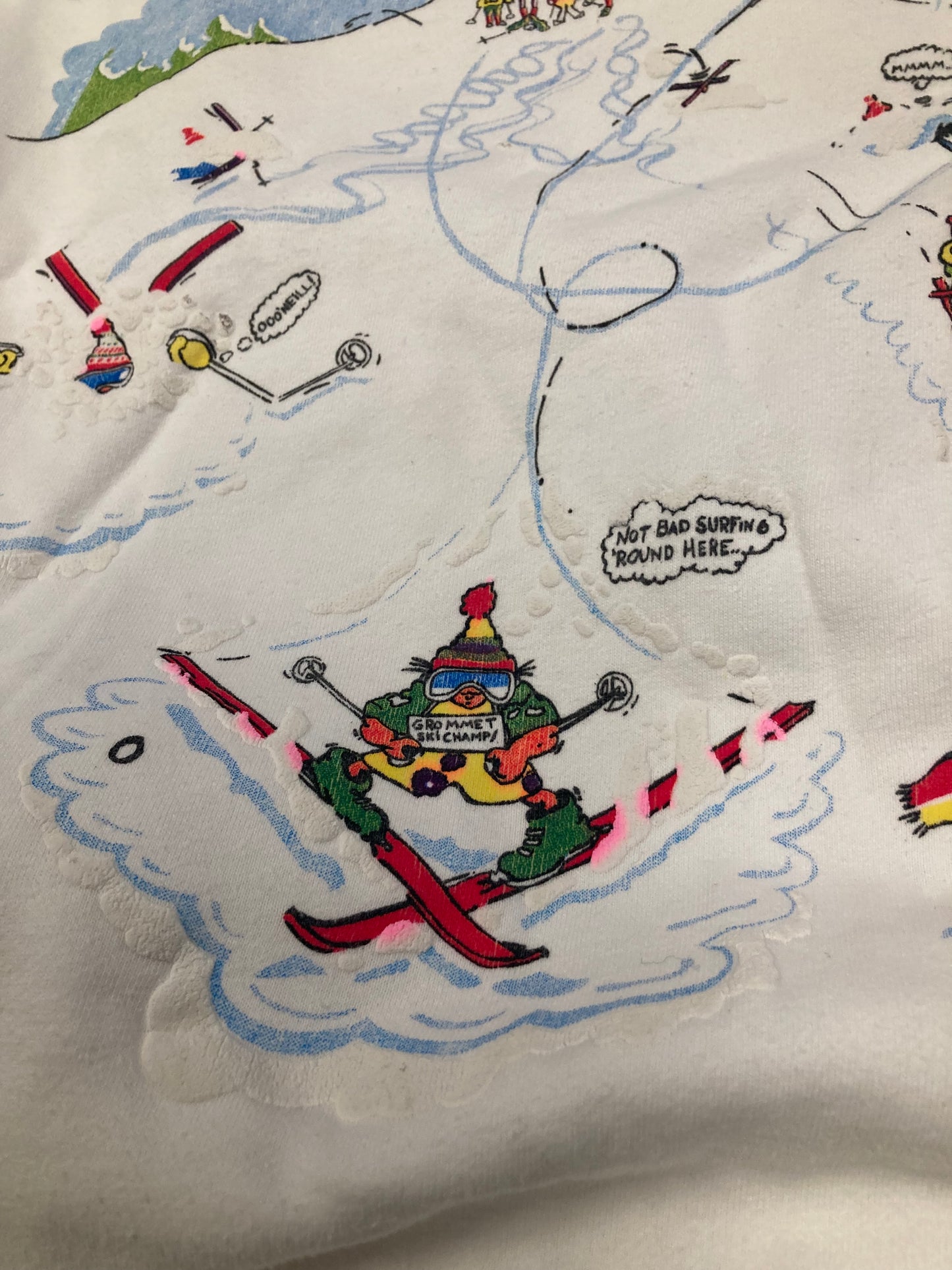 Sudadera O’Neill ‘Snow Graphic Very Rare’ 90s Vintage - L