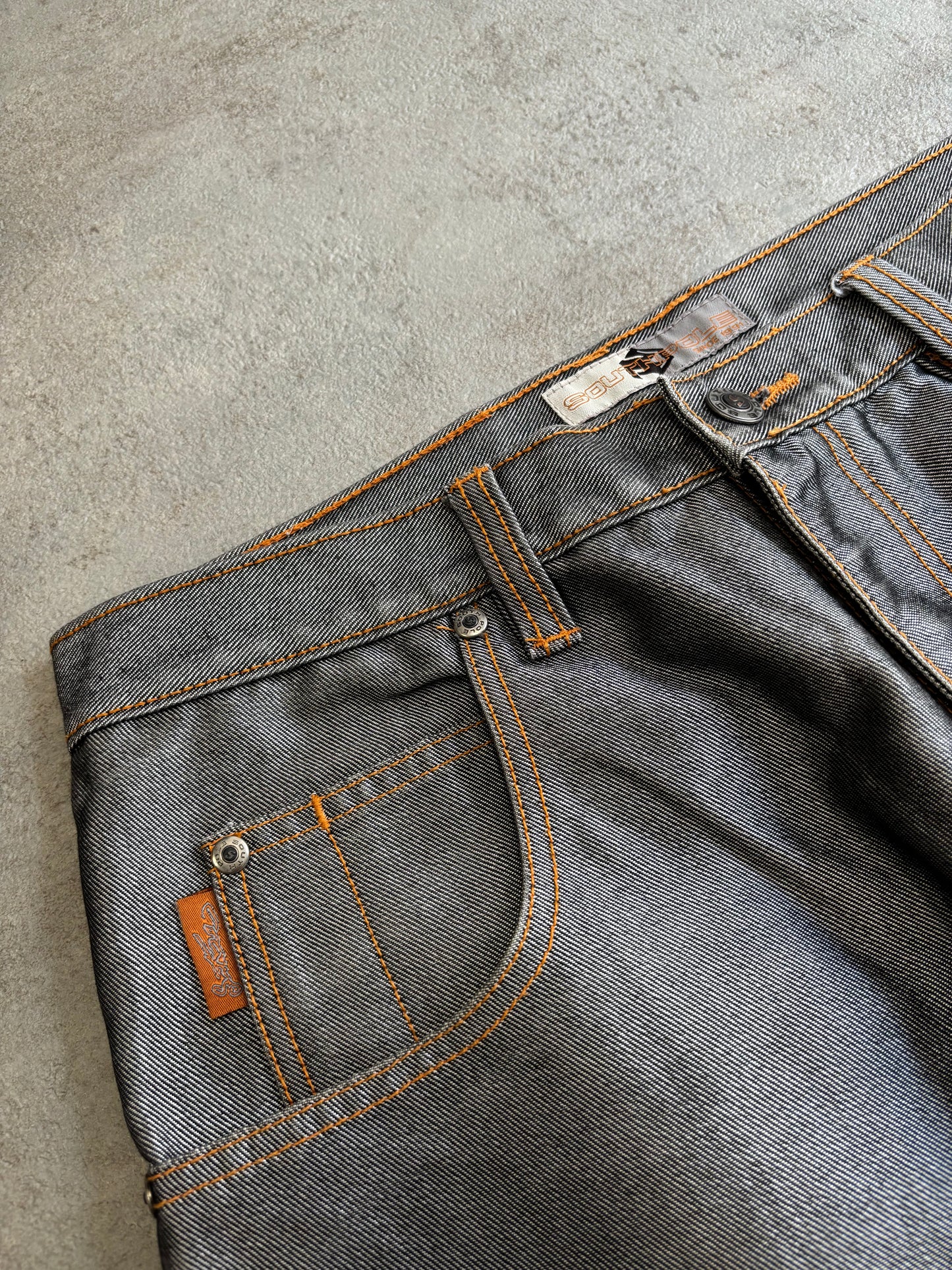 Pantalones Baggy SouthPole ‘Shiny’ 00s Vintage - L