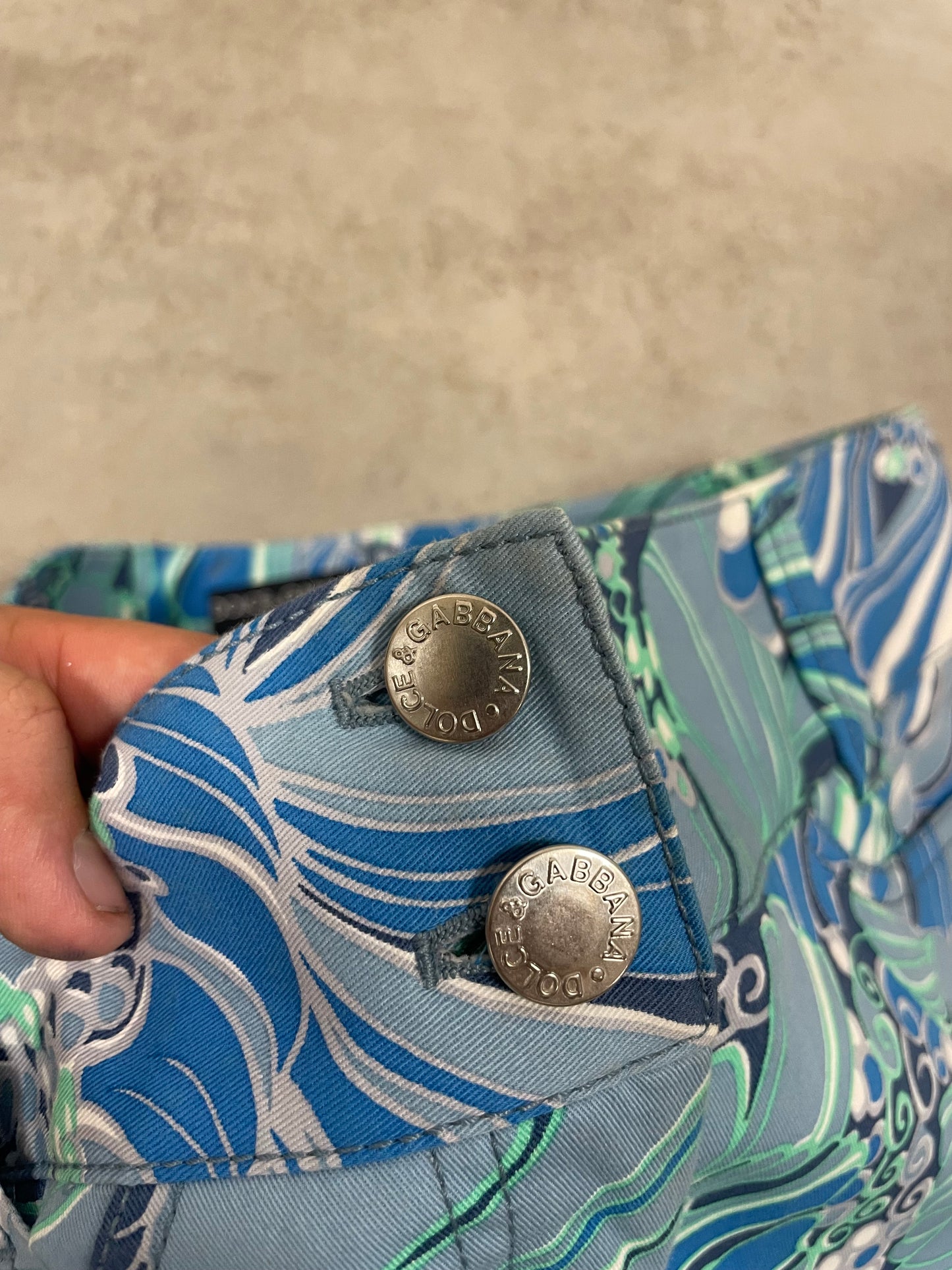 Pantalones Estamoados Vintage Dolce Gabbana 00’s - M