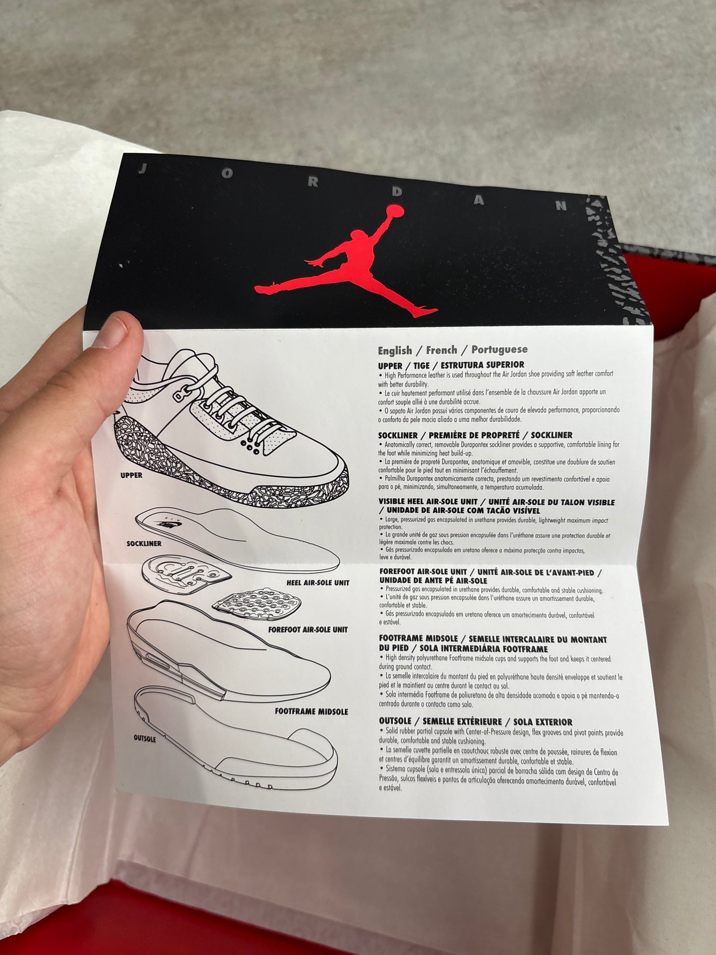 Zapatillas Jordan 3 Retro OG ‘Fire Red 2022’ Deadstock - 43