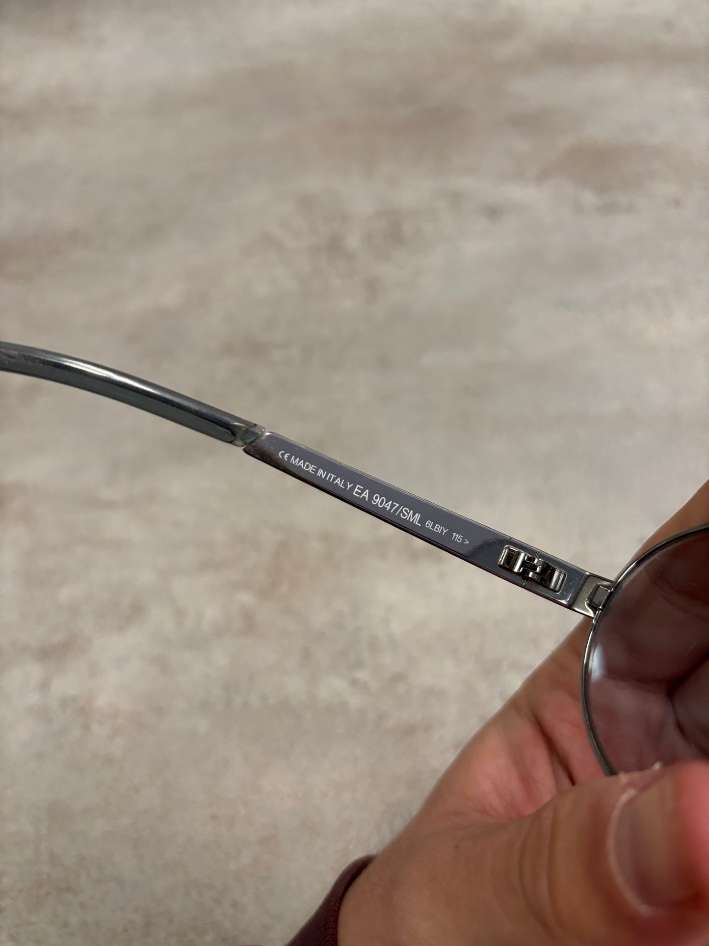 Gafas Cristal Transparente Emporio Armani 00s Vintage