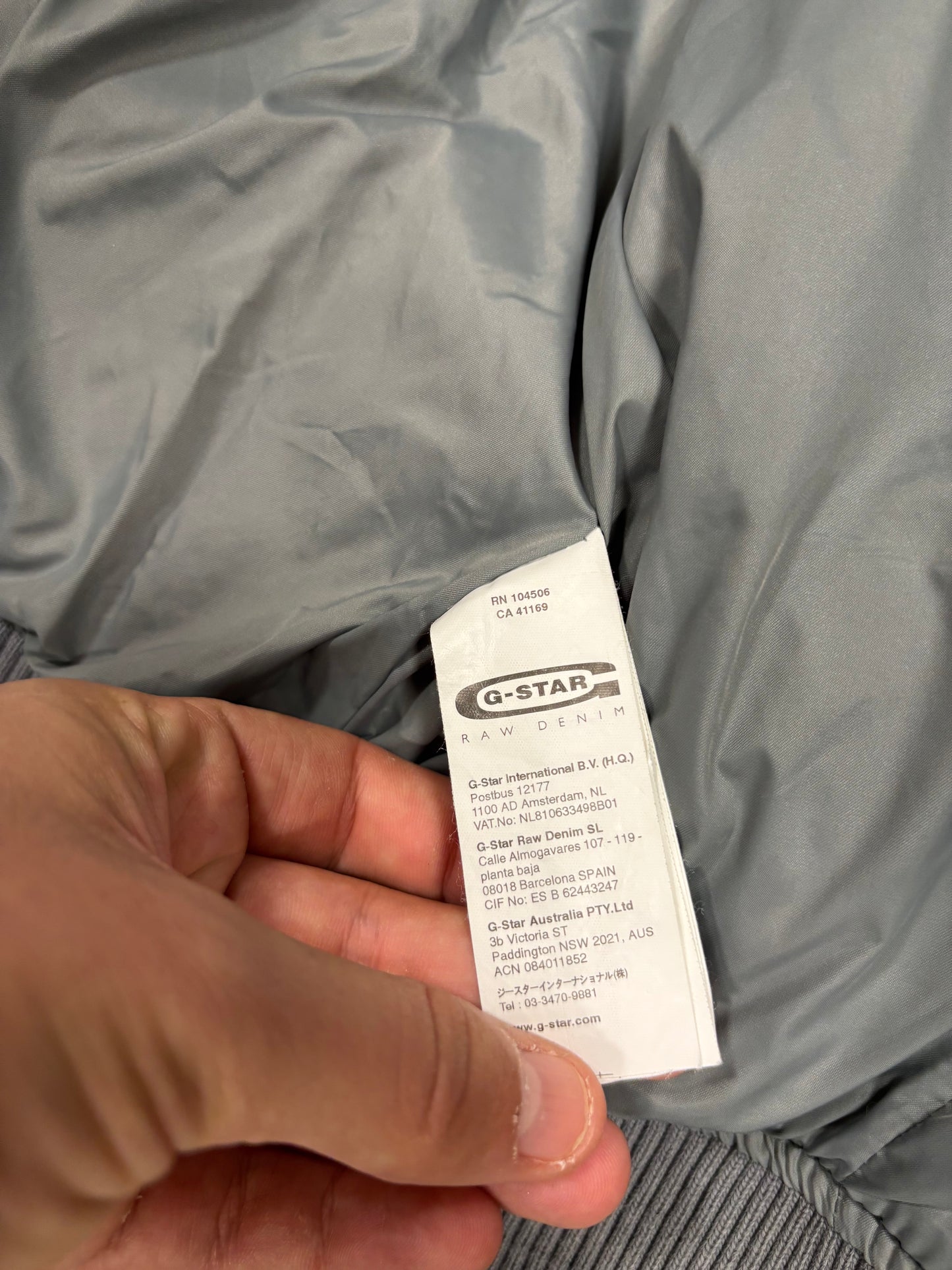 Chaqueta Puffer G-Star 00s Vintage