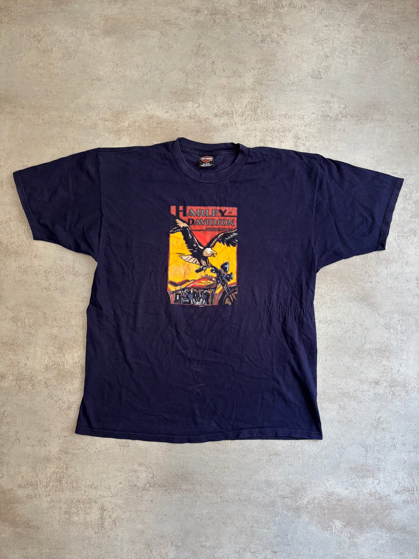 Camiseta England Harley Davidson 2005 Vintage - XXL