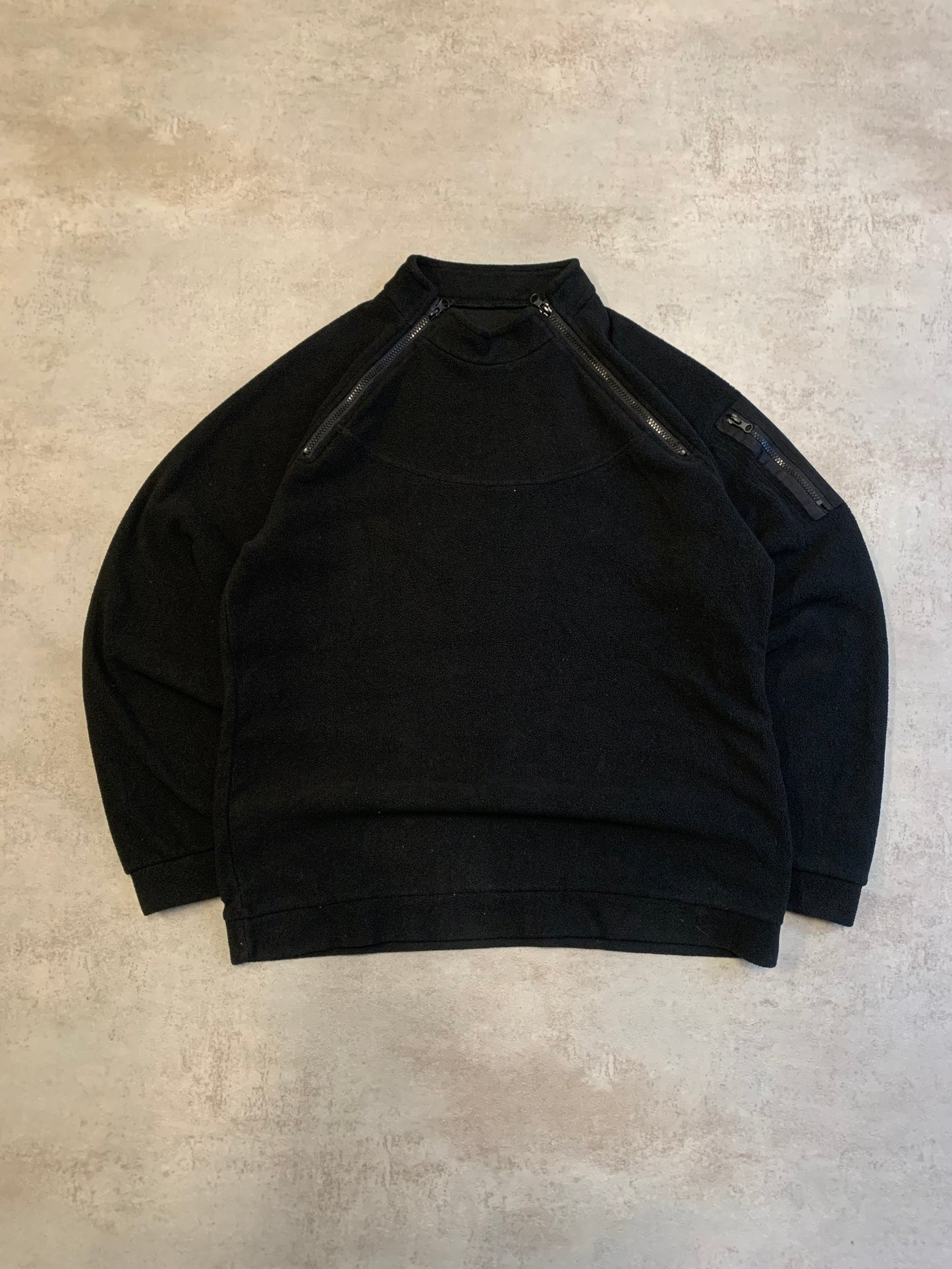 Forro Polar Vintage Multizip - M