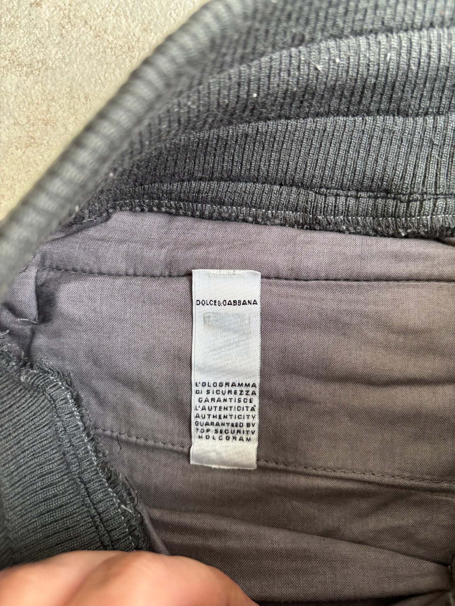 Pantalones Flared Joggers Velour Dolce & Gabbana - M