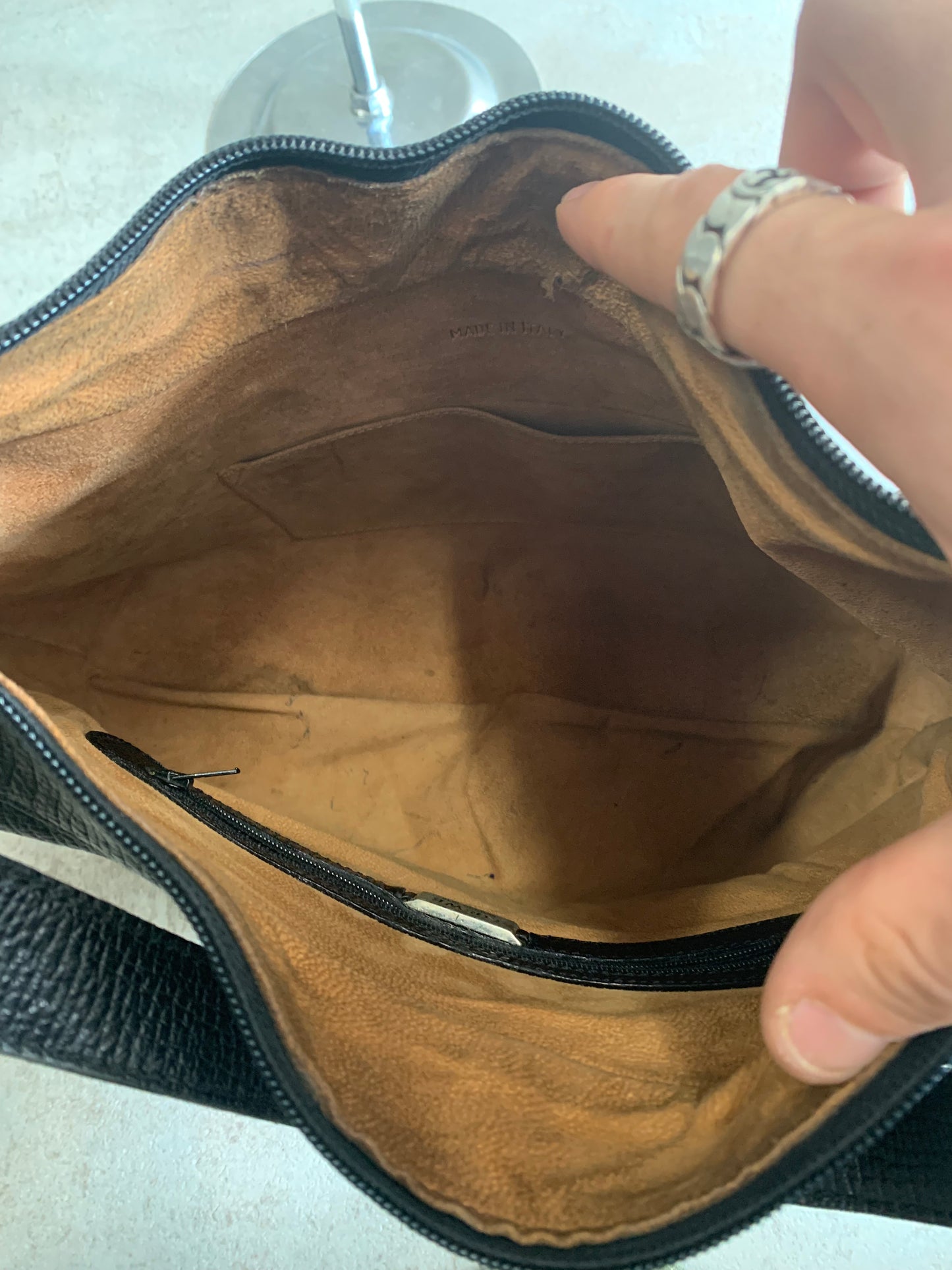Bolso Cuero Vintage Loewe 90’s